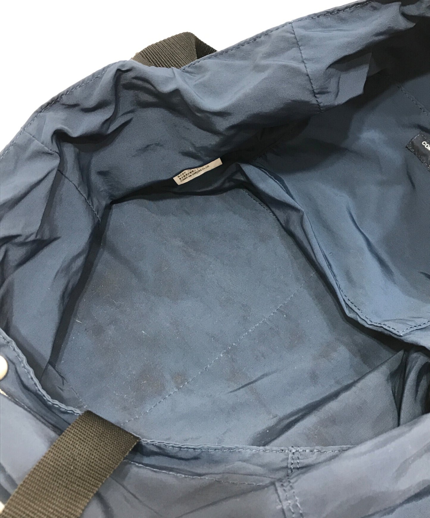 [Pre-owned] COMME des GARCONS HOMME Cotton nylon grosgrain 2-way bag HM-K 292