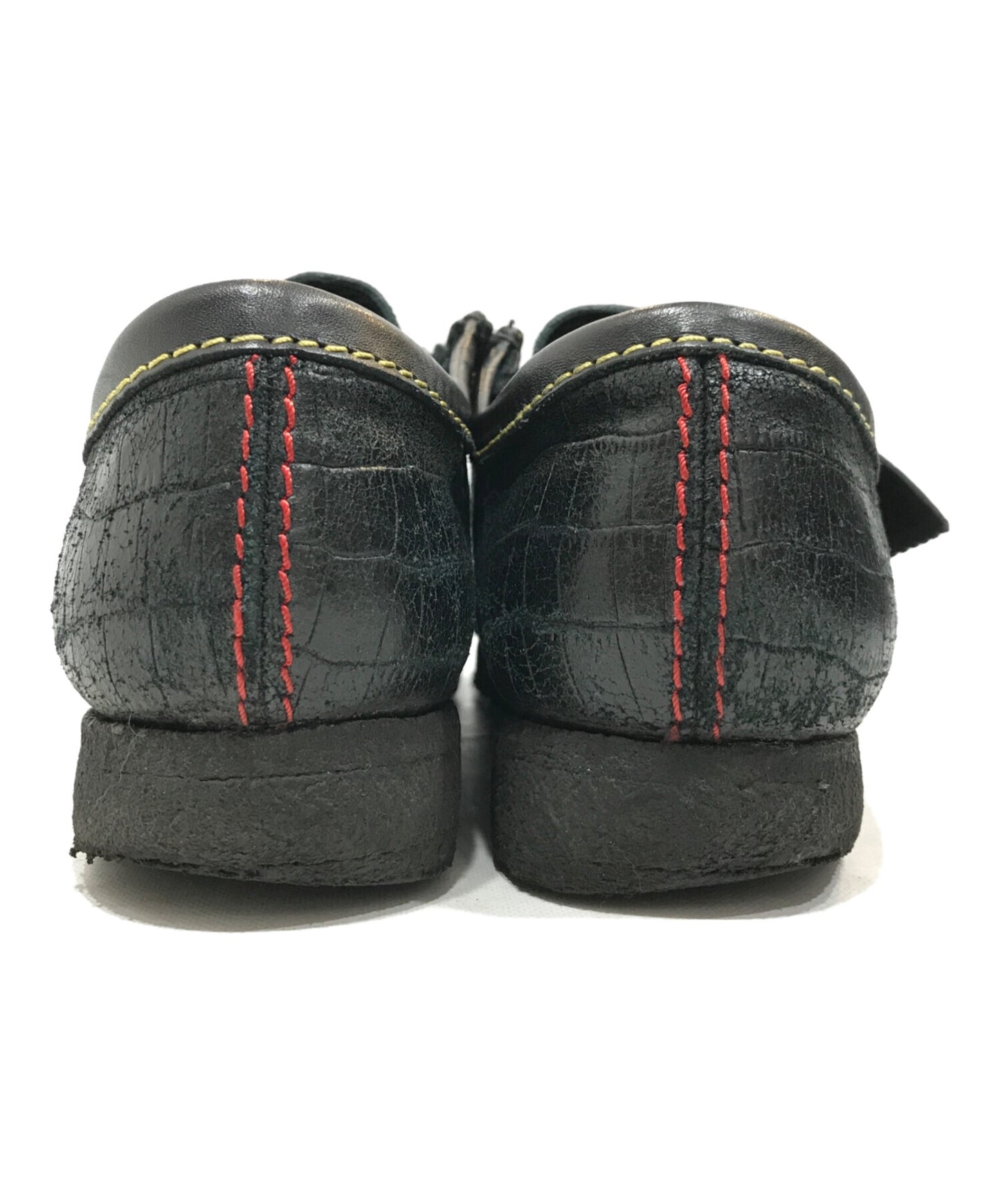 [Pre-owned] WACKO MARIA CROCODILE EMBOSSED LEATHER WALLABEE 261740597080