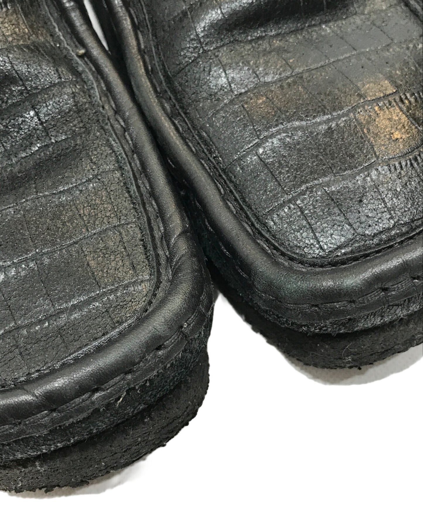 [Pre-owned] WACKO MARIA CROCODILE EMBOSSED LEATHER WALLABEE 261740597080