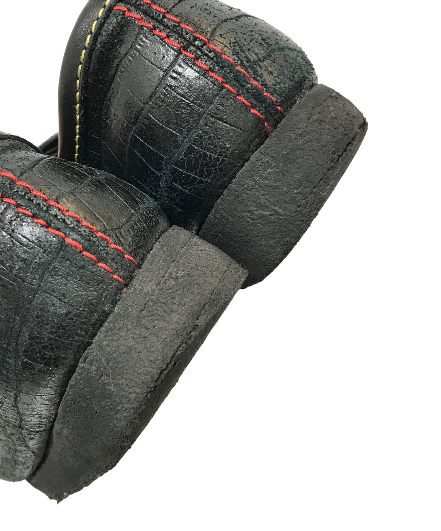 [Pre-owned] WACKO MARIA CROCODILE EMBOSSED LEATHER WALLABEE 261740597080