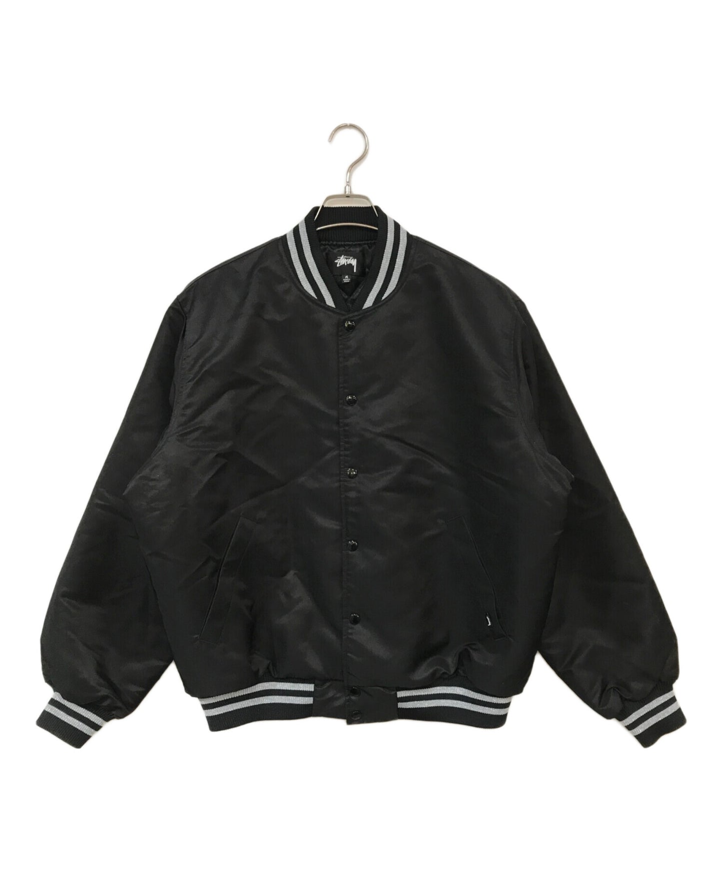 [Pre-owned] stussy Sequins Satin Jacket 115718