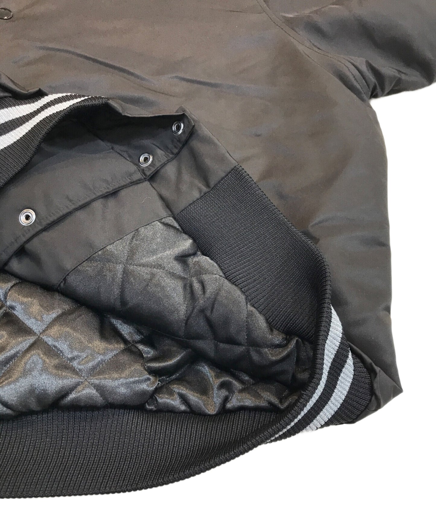 [Pre-owned] stussy Sequins Satin Jacket 115718