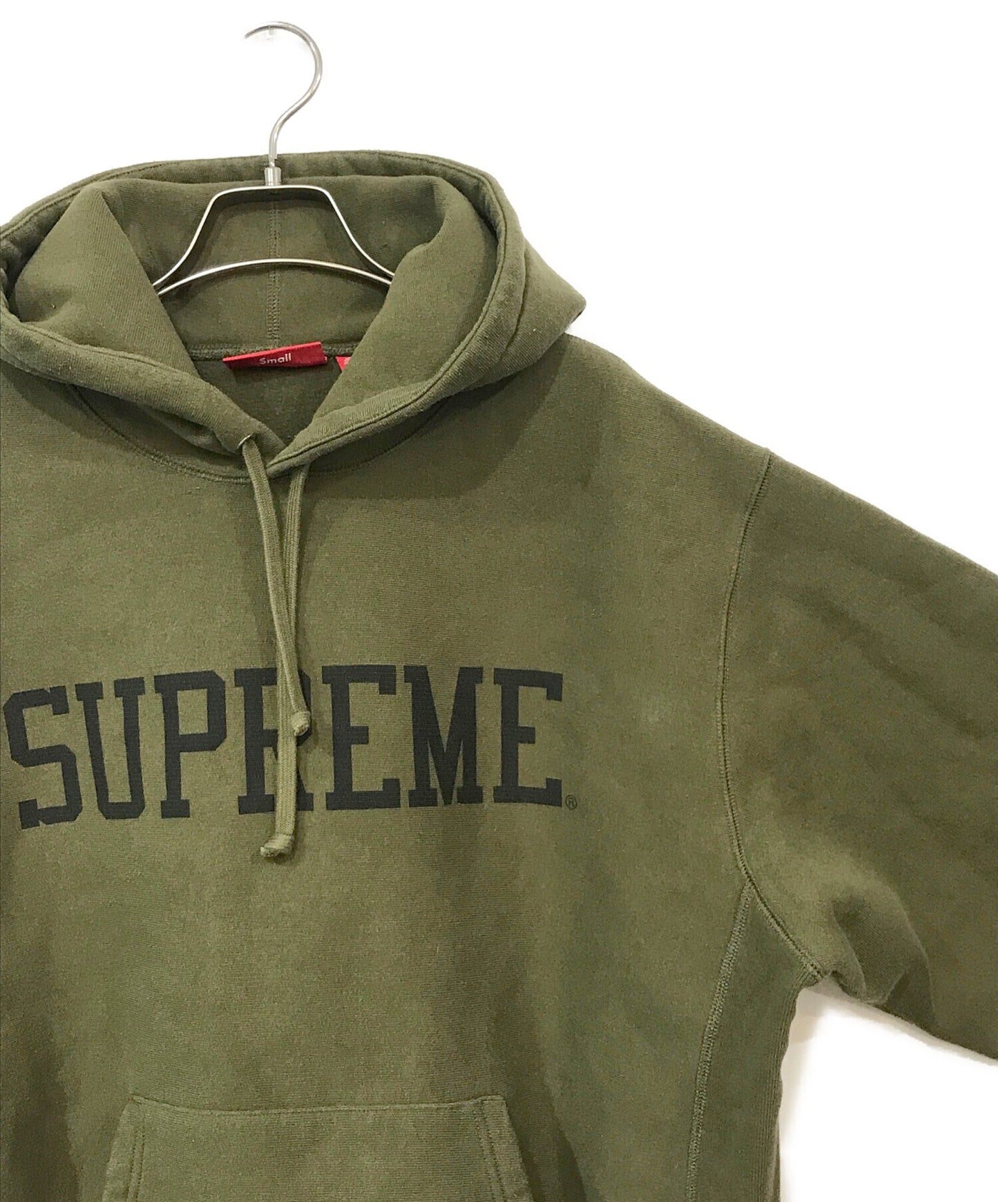 [Pre-owned] SUPREME Varsity hooded Sweatshirt