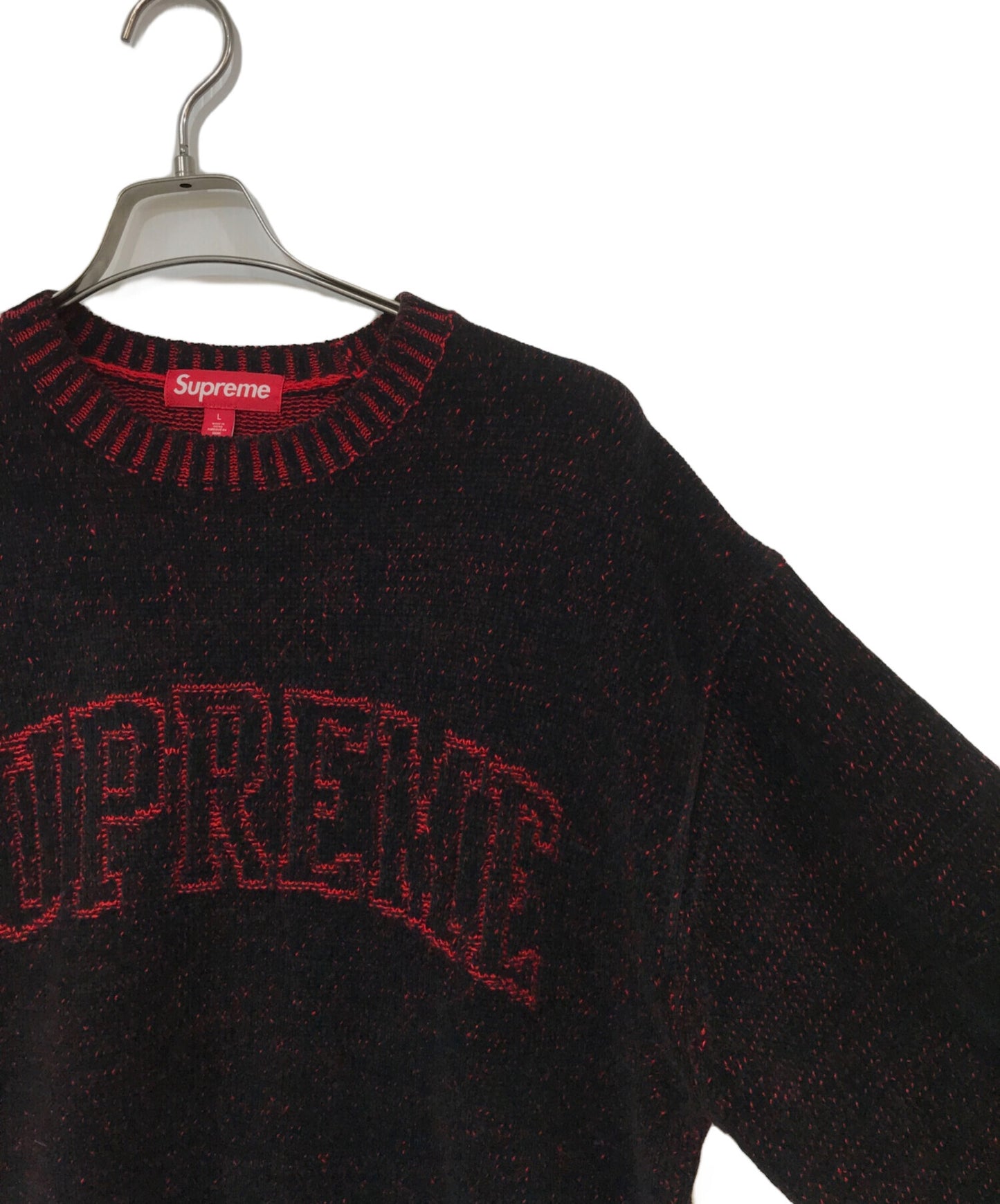 [Pre-owned] SUPREME CONTRAST ARC SWEATER