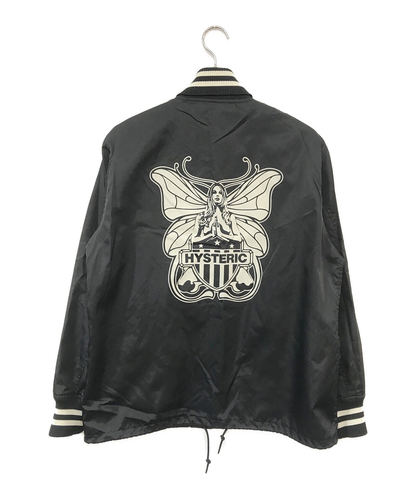 [Pre-owned] Hysteric Glamour LEVITATED GIRL Ribbed Shawl Collar Coach Jacket 02241AB04