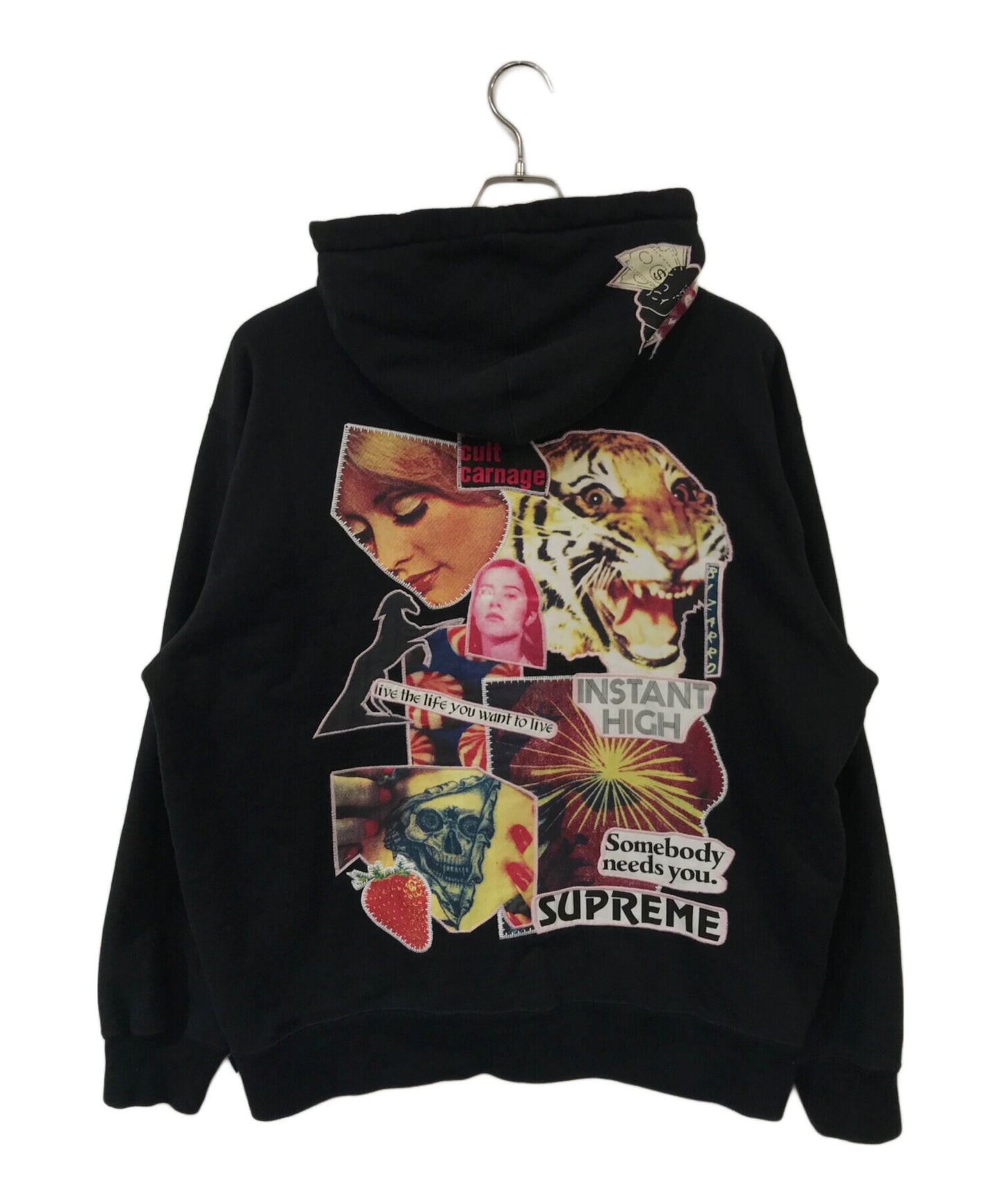 [Pre-owned] SUPREME pullover hoodie