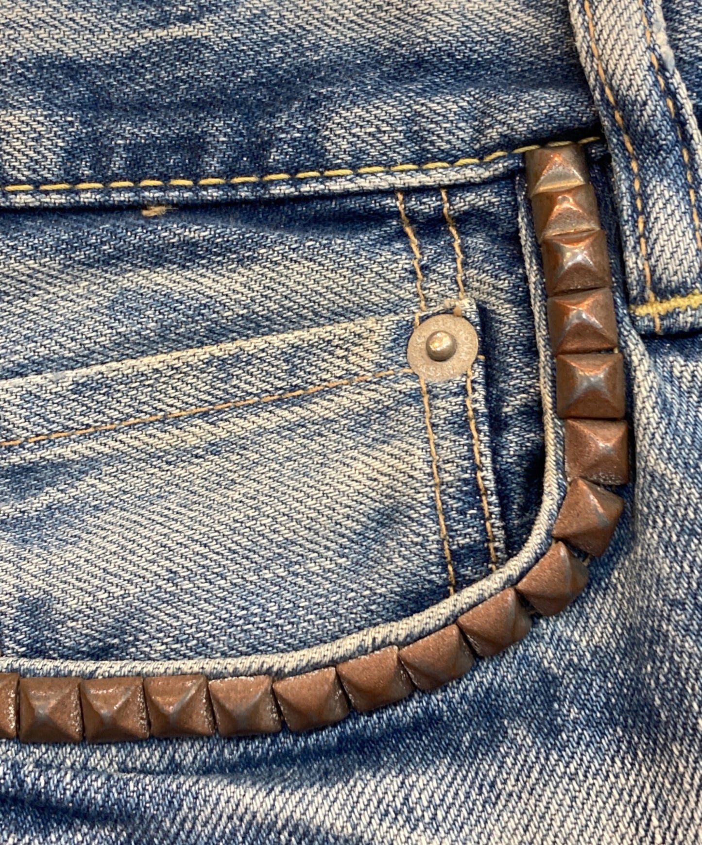 [Pre-owned] Hysteric Glamour Studded denim pants