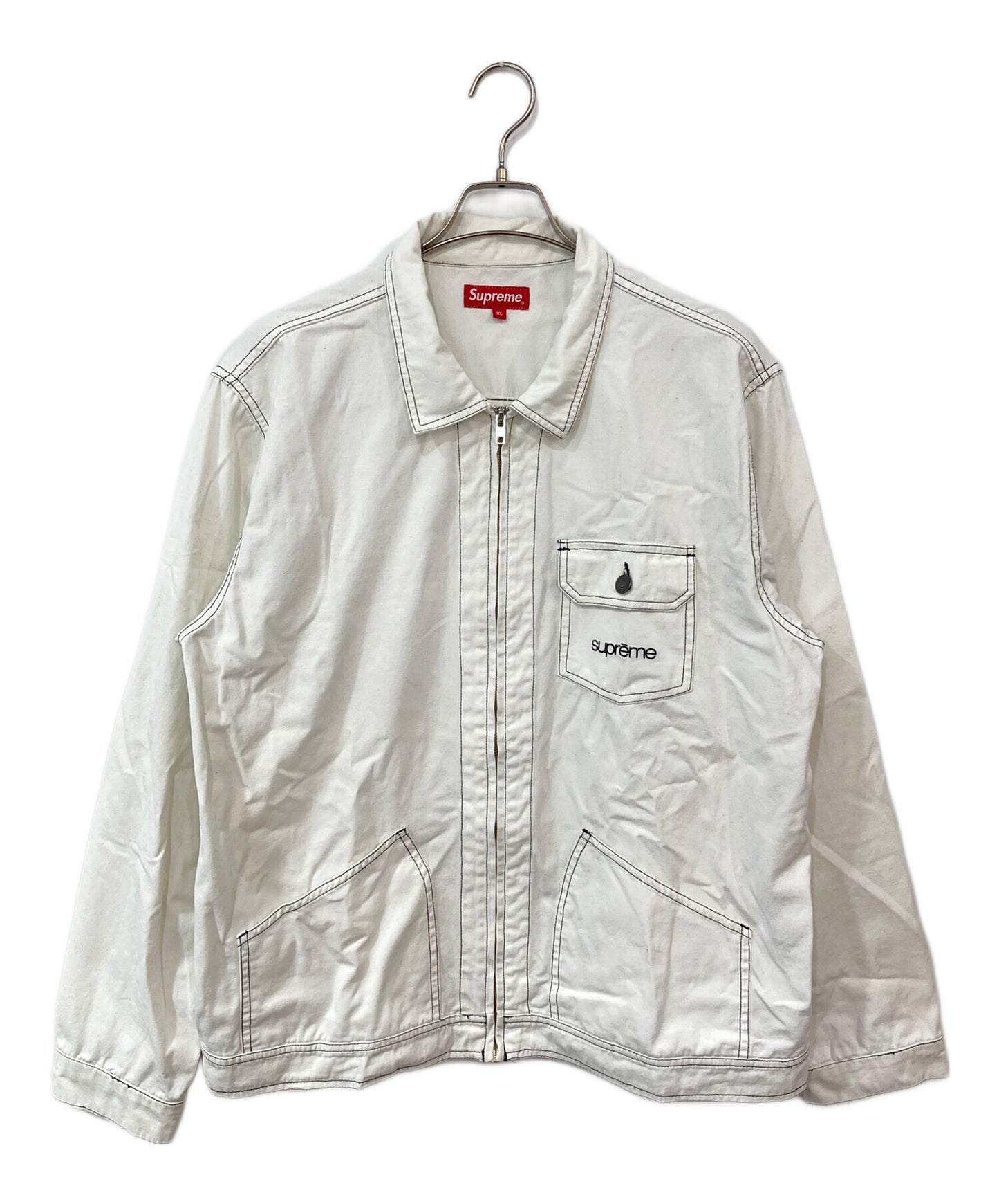 [Pre-owned] SUPREME zip-up jacket