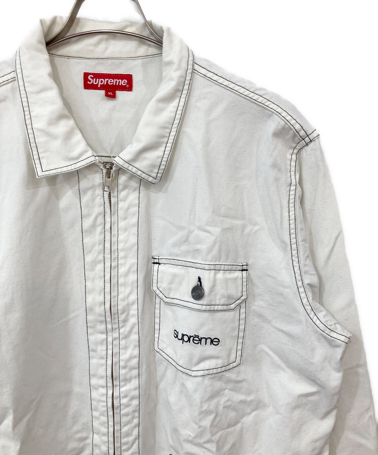 [Pre-owned] SUPREME zip-up jacket