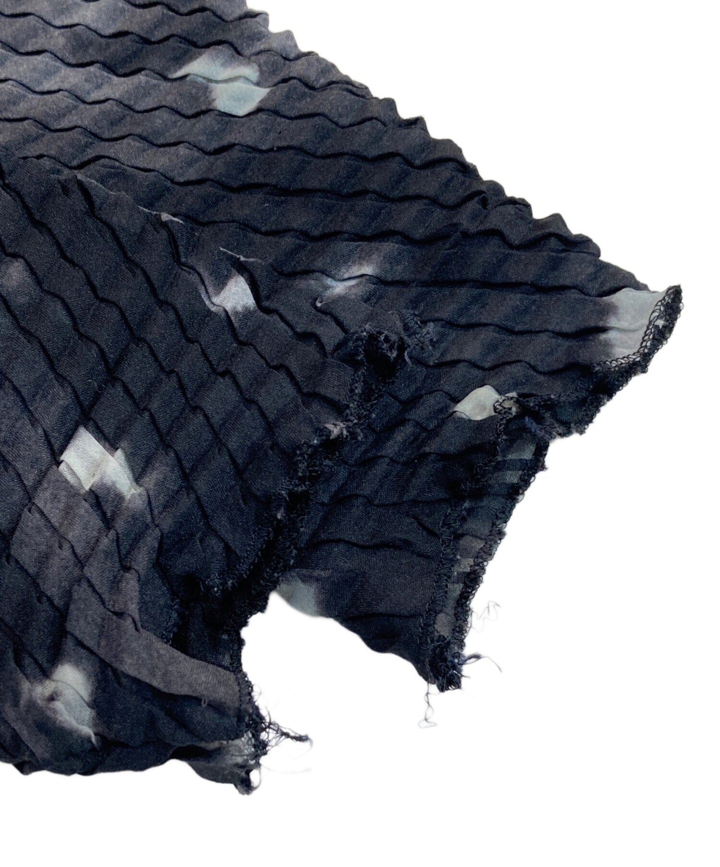 [Pre-owned] ISSEY MIYAKE All-over patterned high-neck blouse im14fj953