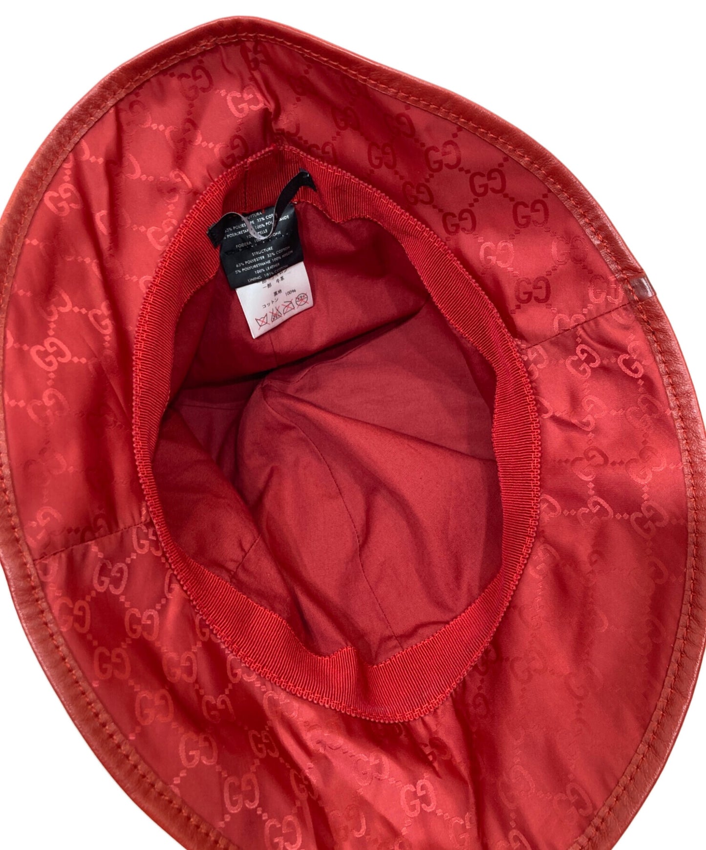 [Pre-owned] GUCCI GG Pattern Bucket Hat 212066