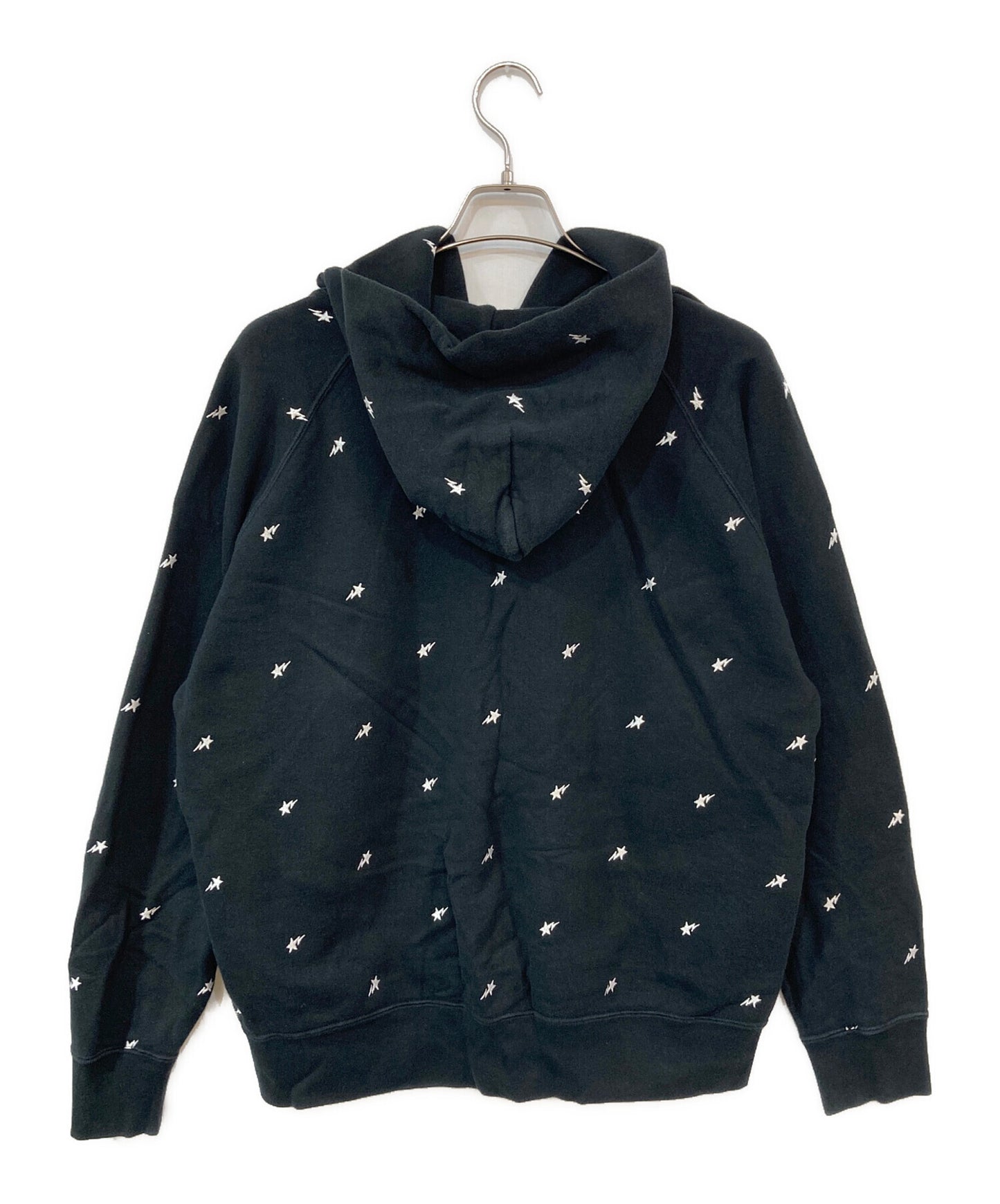 [Pre-owned] A BATHING APE Star Embroidery Zip Hoodie