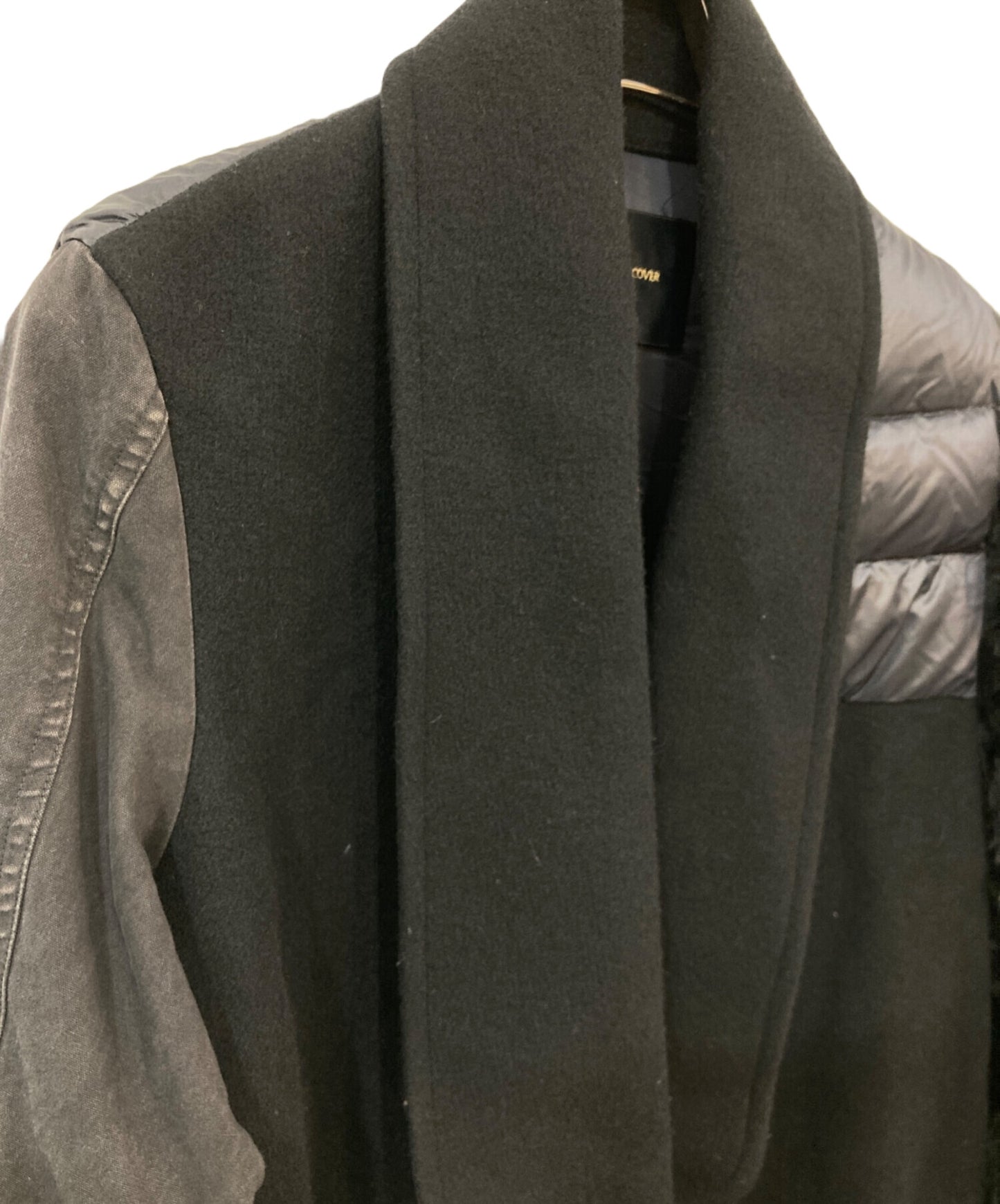 [Pre-owned] UNDERCOVER Mix coat of different materials UCR1304