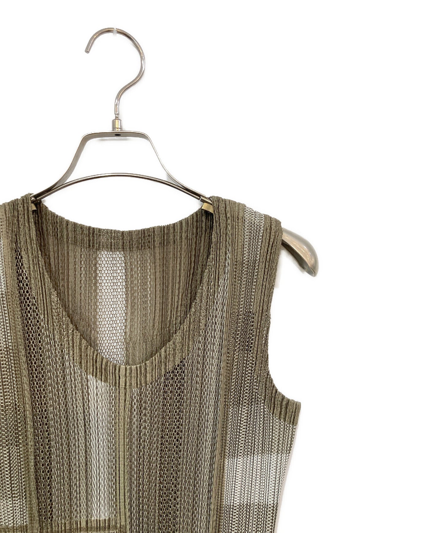 [Pre-owned] PLEATS PLEASE Pleated sleeveless cut and sewn PP71-JK721