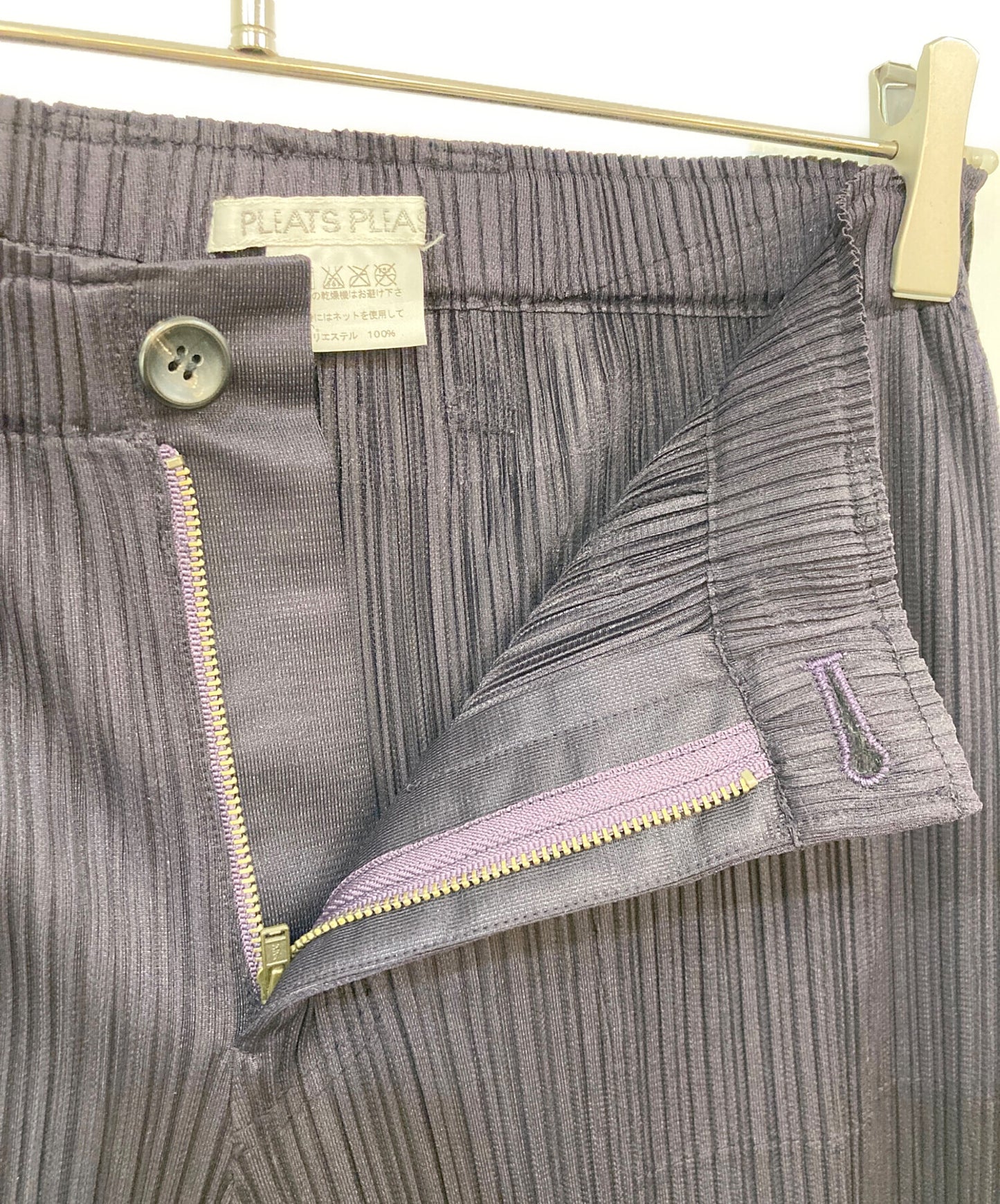 [Pre-owned] PLEATS PLEASE pleated pants PP43-JF413