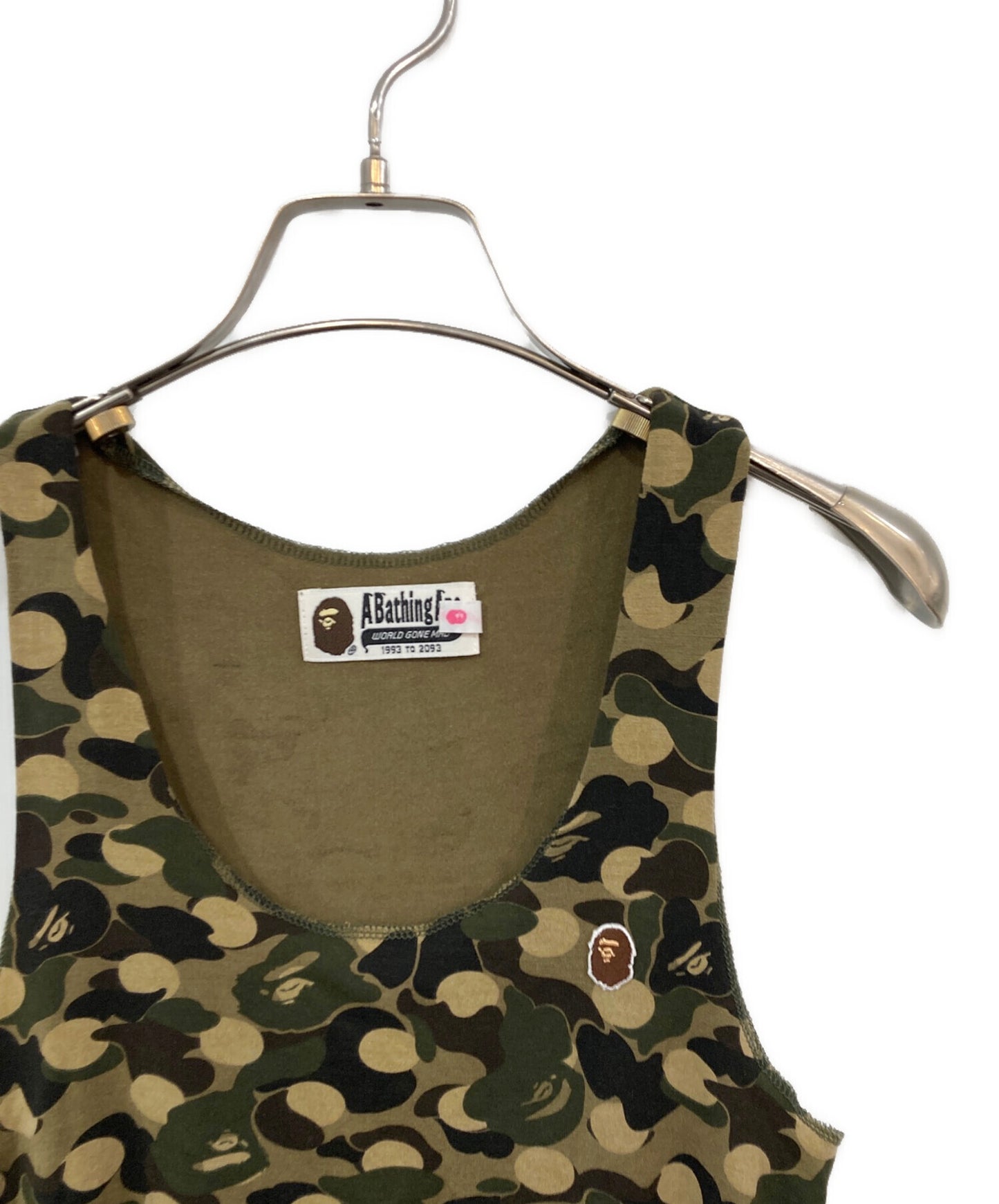 [Pre-owned] A BATHING APE 00'S camo pattern tank top 1910-283-509