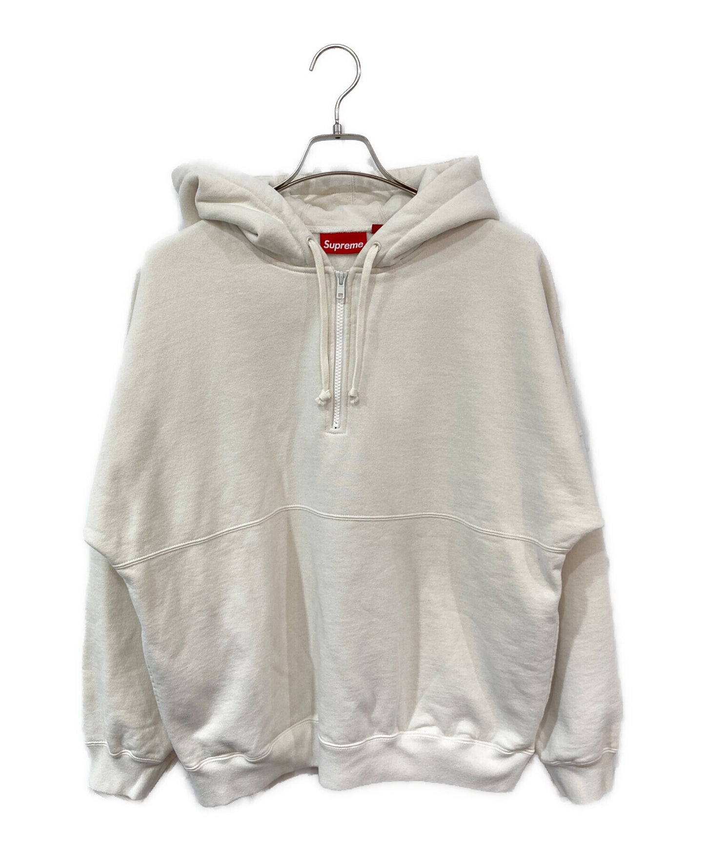 [Pre-owned] SUPREME Wrapped Half Zip Hooded Sweatshirt