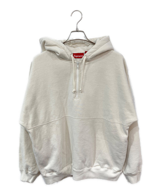 [Pre-owned] SUPREME Wrapped Half Zip Hooded Sweatshirt