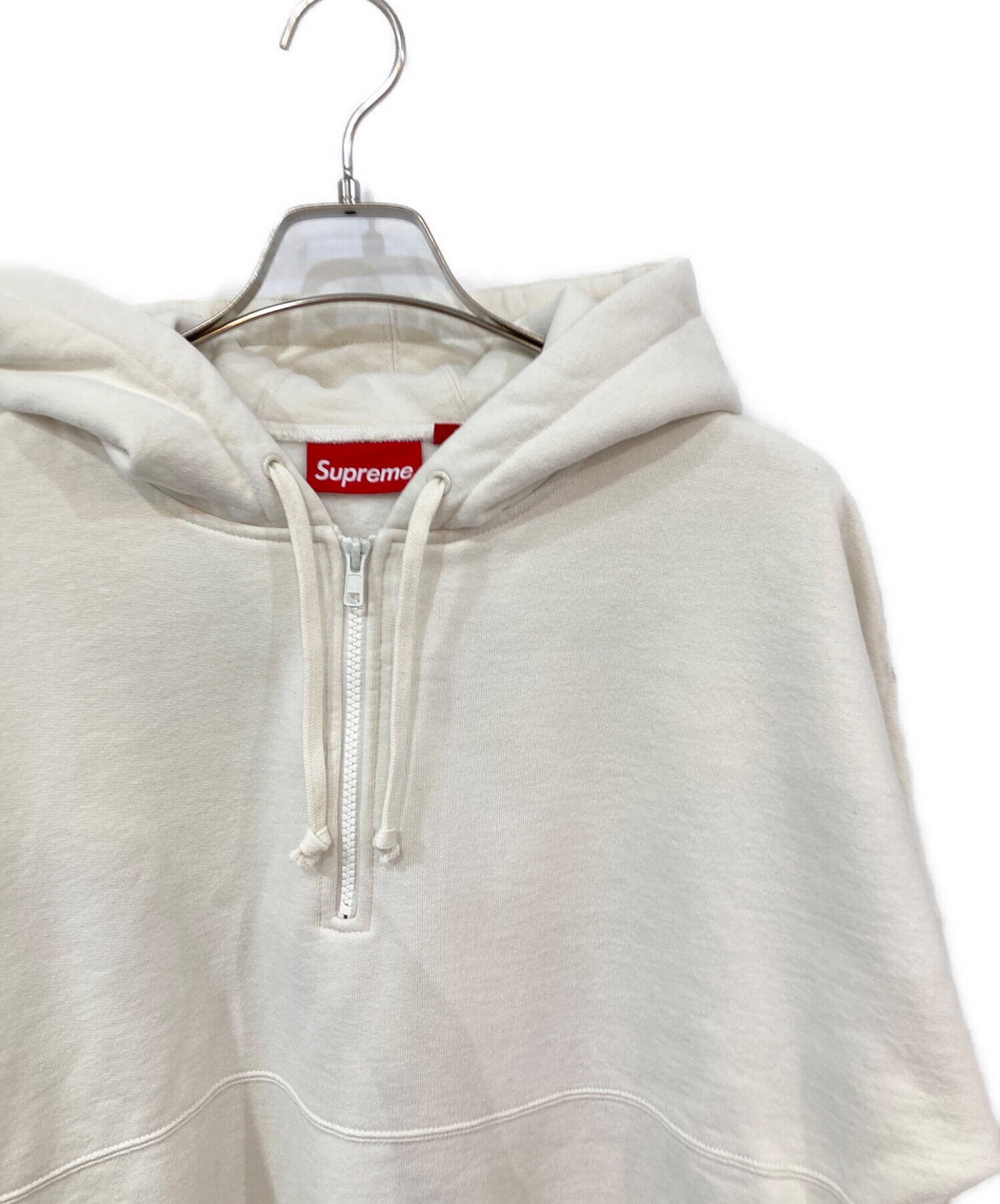 [Pre-owned] SUPREME Wrapped Half Zip Hooded Sweatshirt