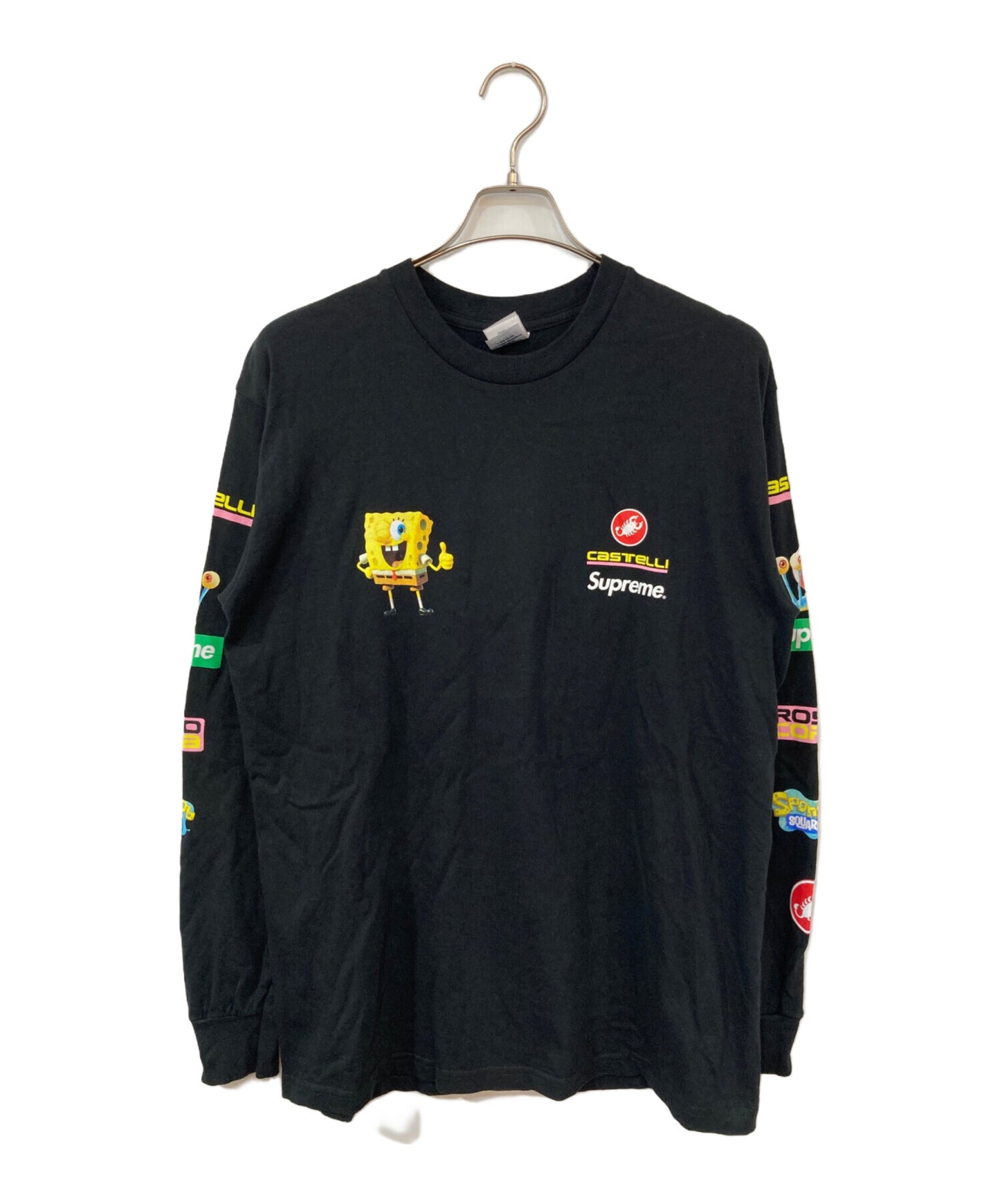 [Pre-owned] SUPREME Sponge Bob Castelli Cycling L/S Tee