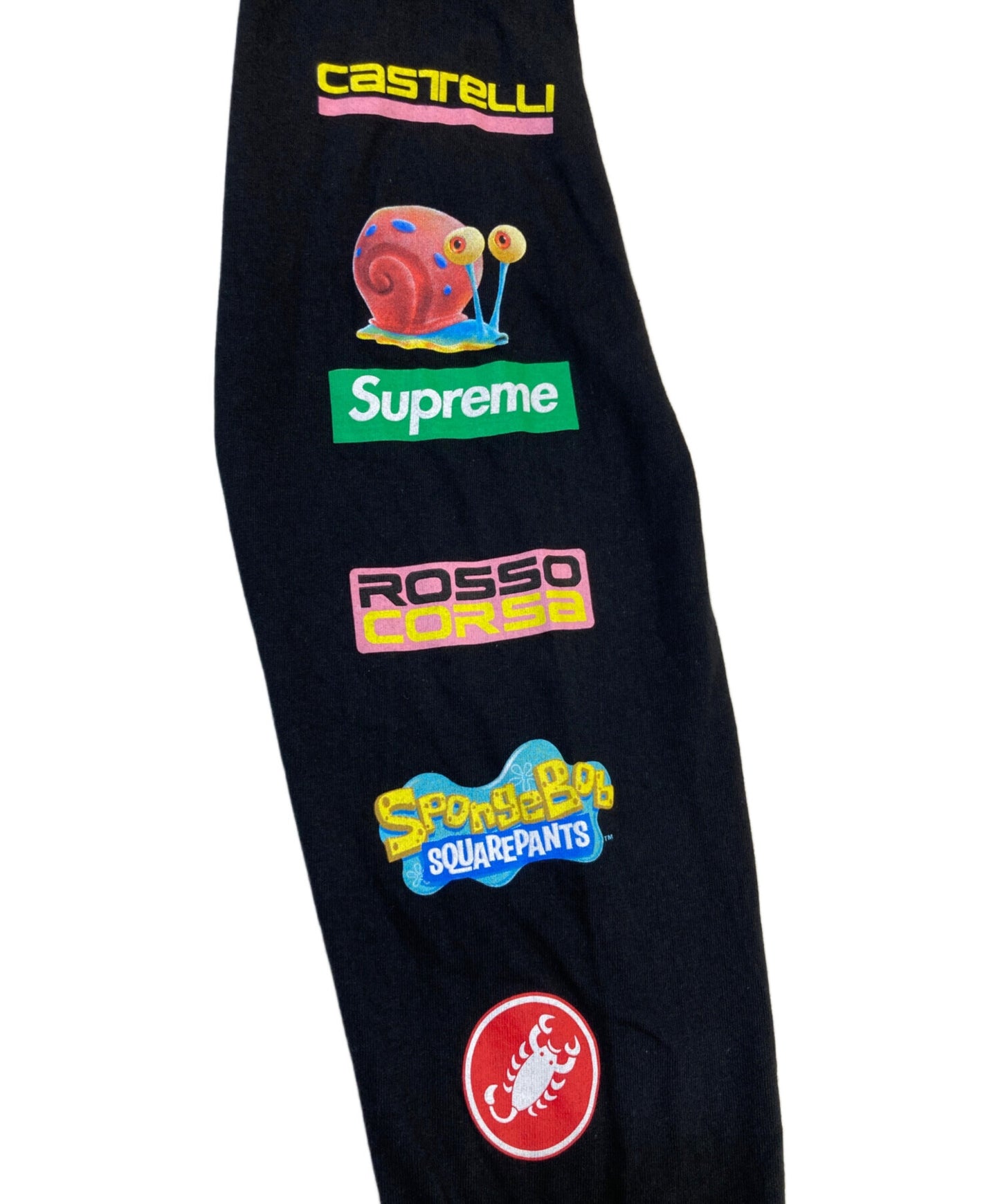 [Pre-owned] SUPREME Sponge Bob Castelli Cycling L/S Tee