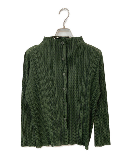 [Pre-owned] PLEATS PLEASE pleated cardigan PP91-JJ617