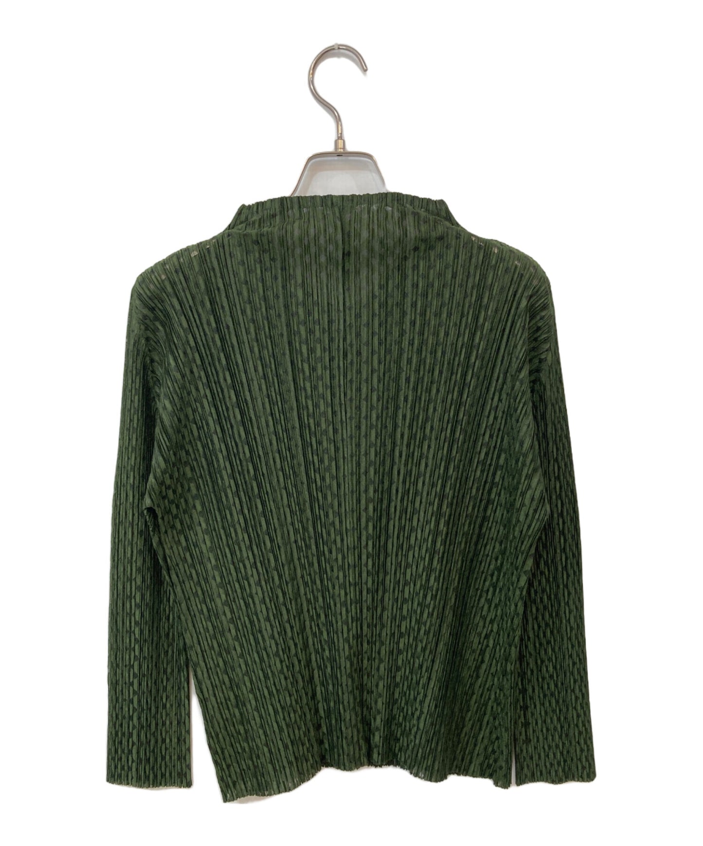 [Pre-owned] PLEATS PLEASE pleated cardigan PP91-JJ617