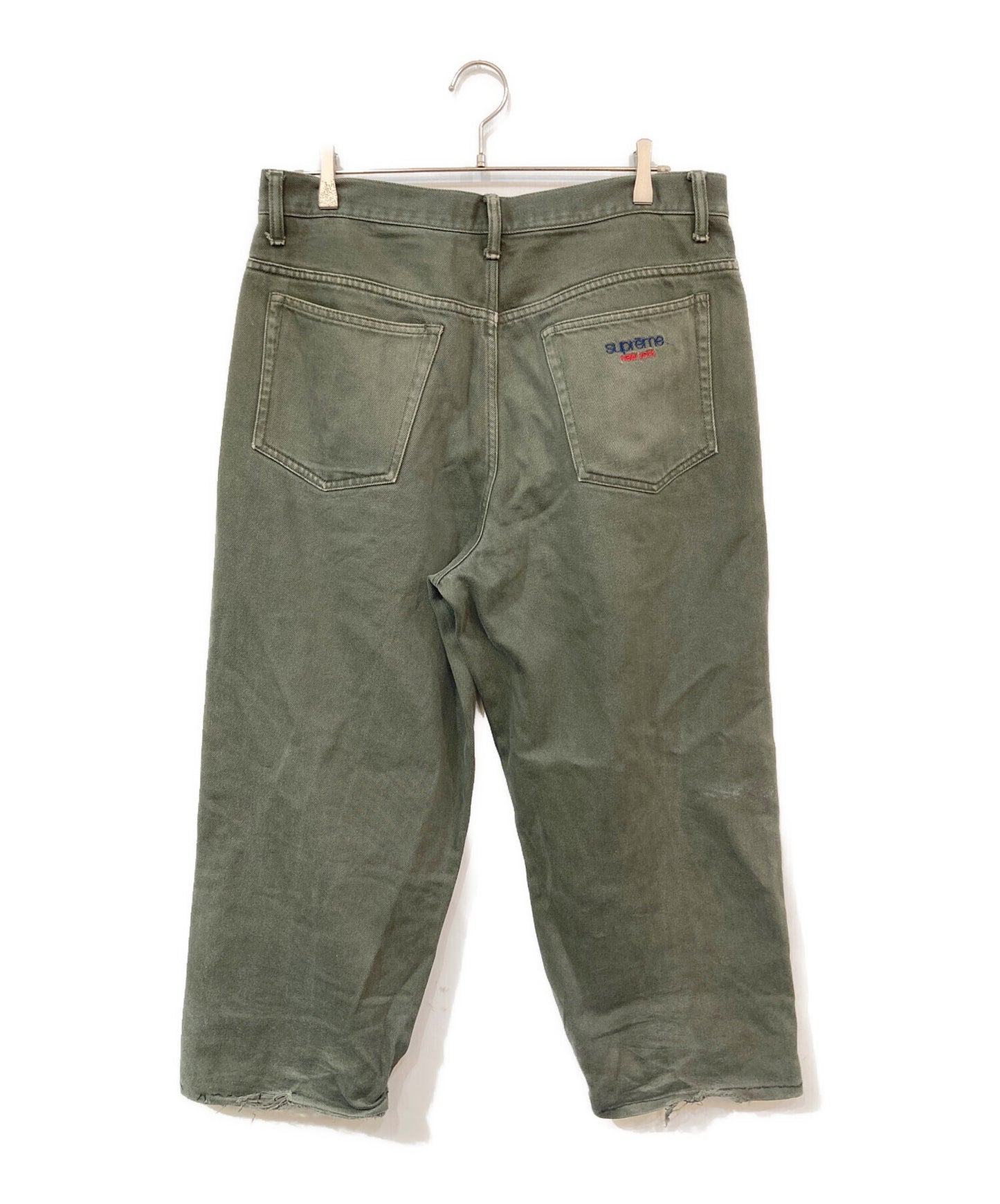 [Pre-owned] SUPREME Baggy Jean Olive