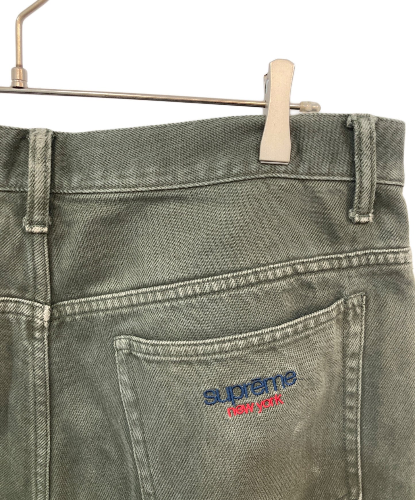 [Pre-owned] SUPREME Baggy Jean Olive