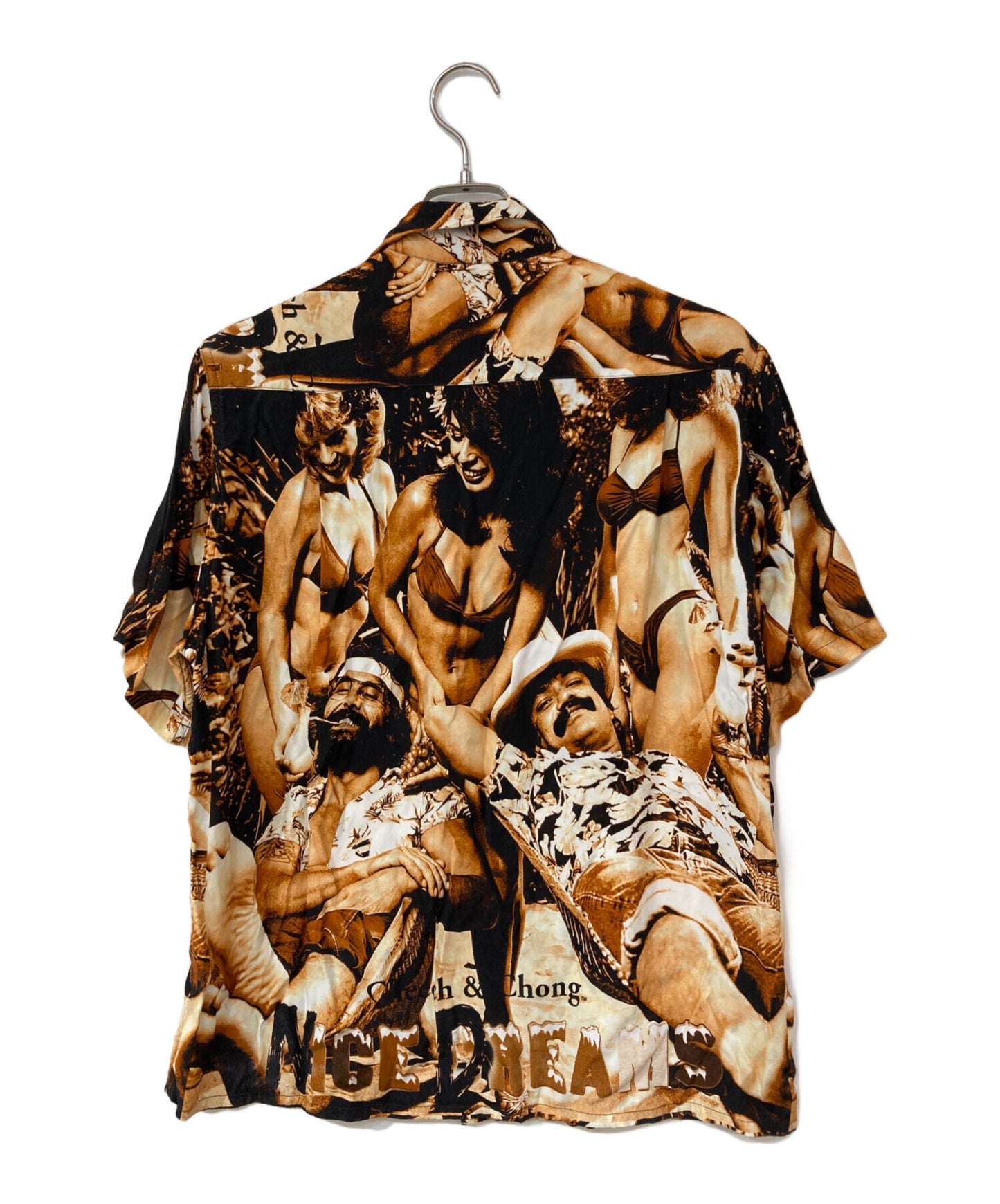 [Pre-owned] WACKO MARIA Cheech & Chong pattern HAWAIIAN SHIRT