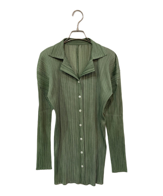 [Pre-owned] PLEATS PLEASE pleated cardigan PP82-JK831