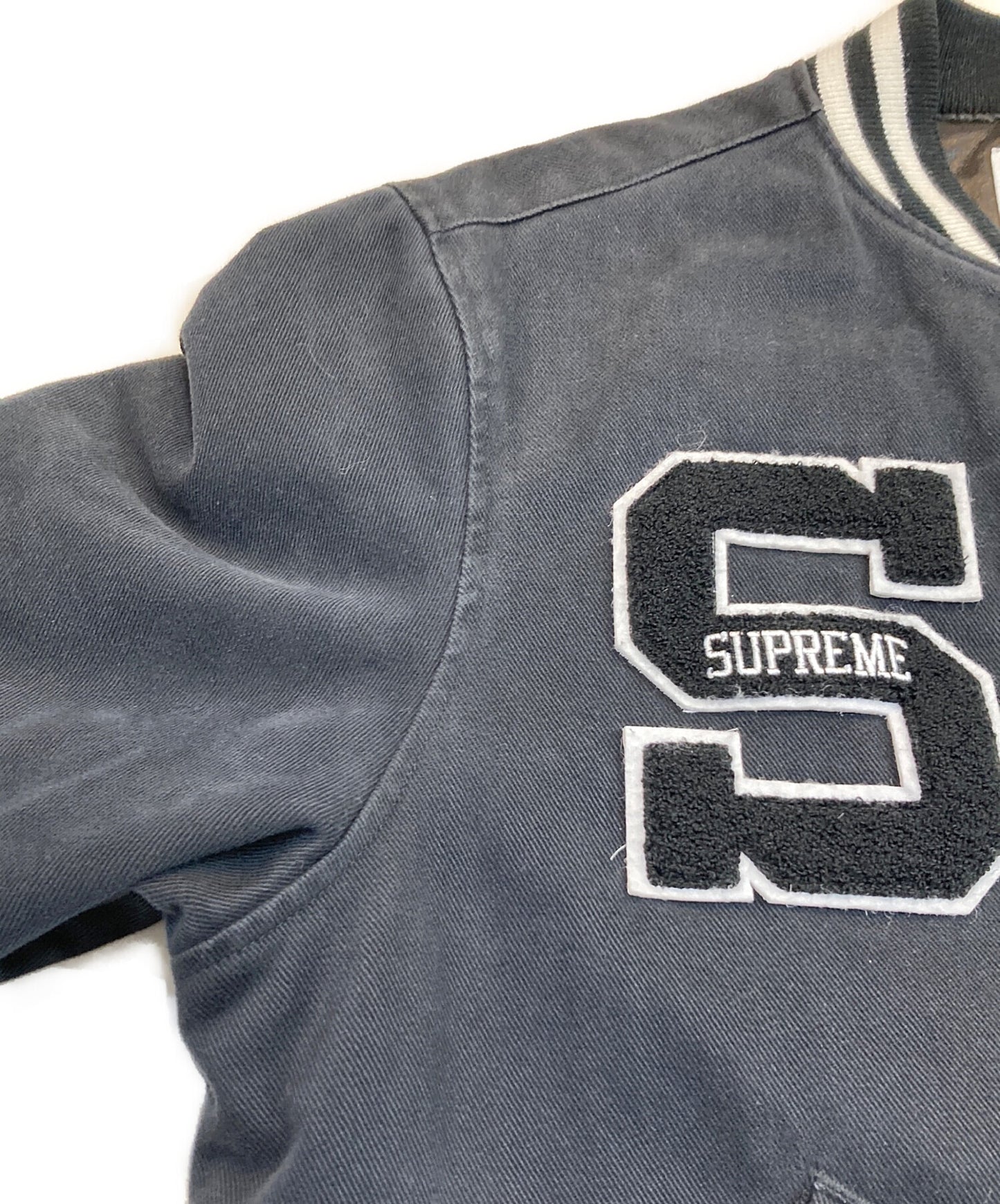 [Pre-owned] SUPREME Varsity Jacket