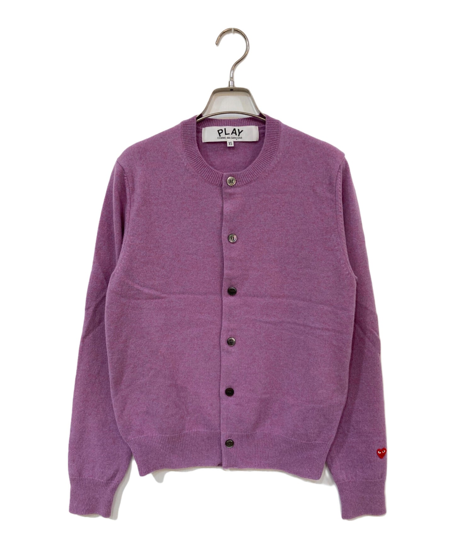 [Pre-owned] PLAY COMME des GARCONS Wool Knit Cardigan AX-N091