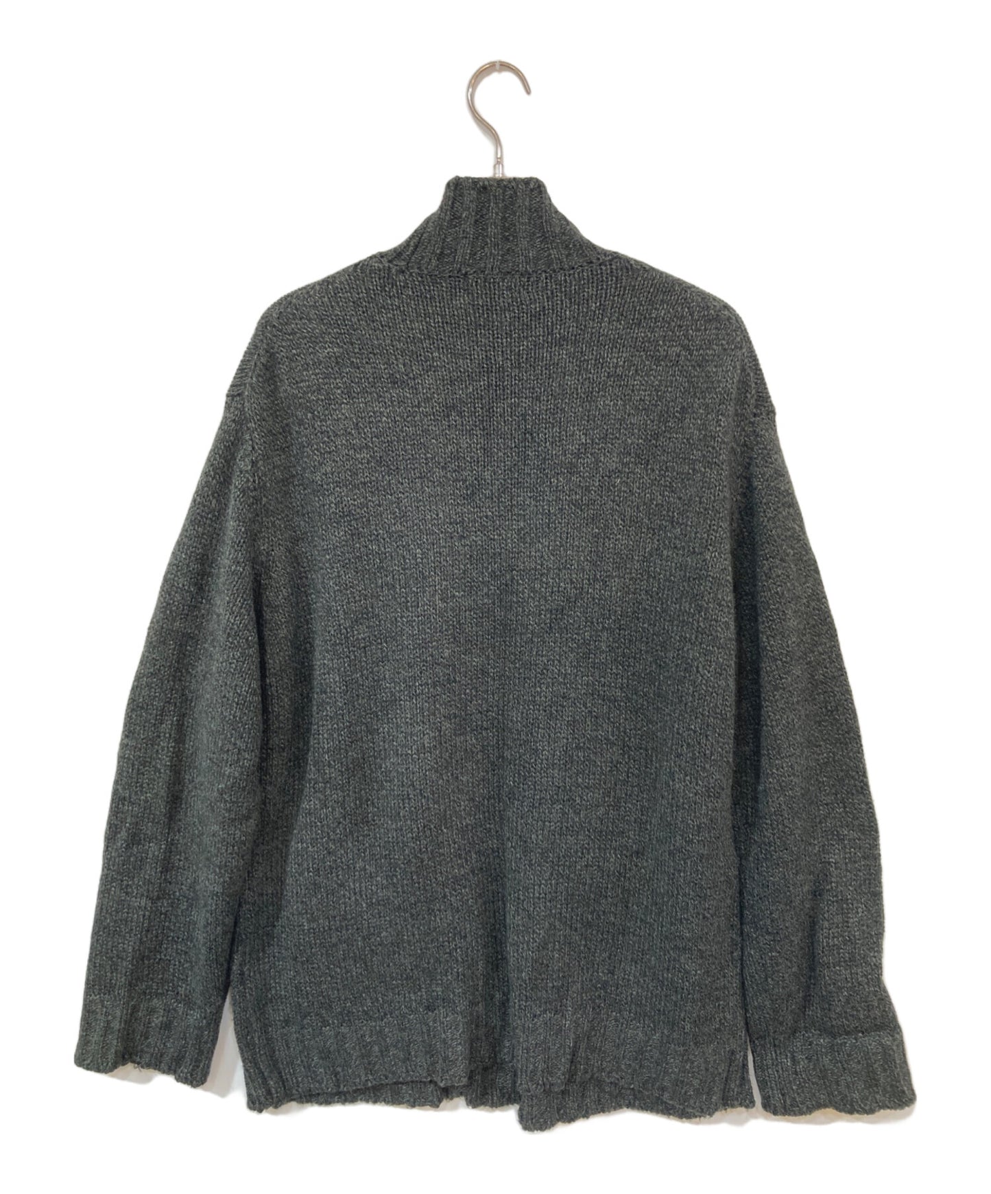 [Pre-owned] s'yte BULKY WOOL BIG POCKET HIGH NECK KNIT UB-K12-615