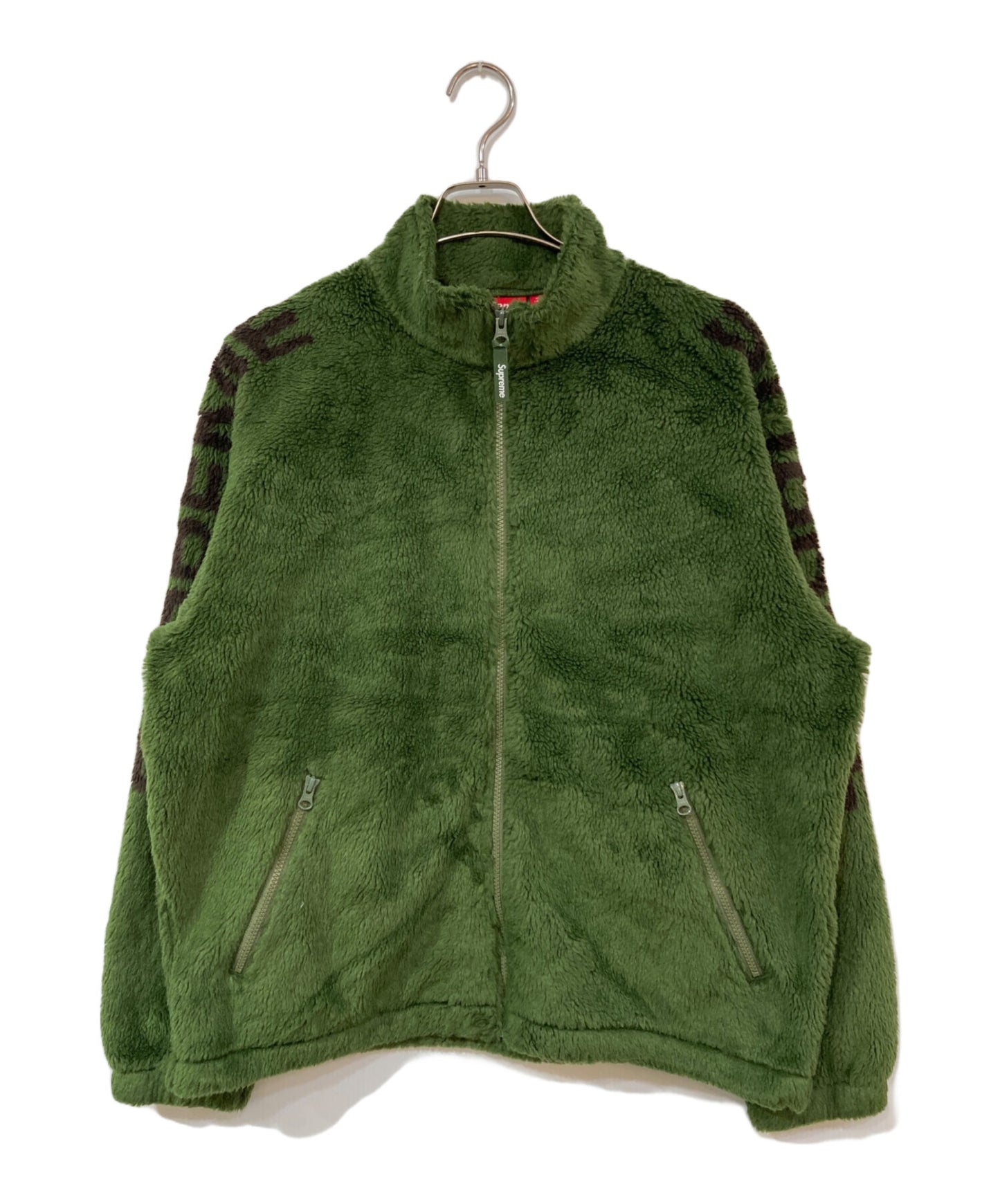 [Pre-owned] SUPREME Shoulder Logo Fleece Jacket