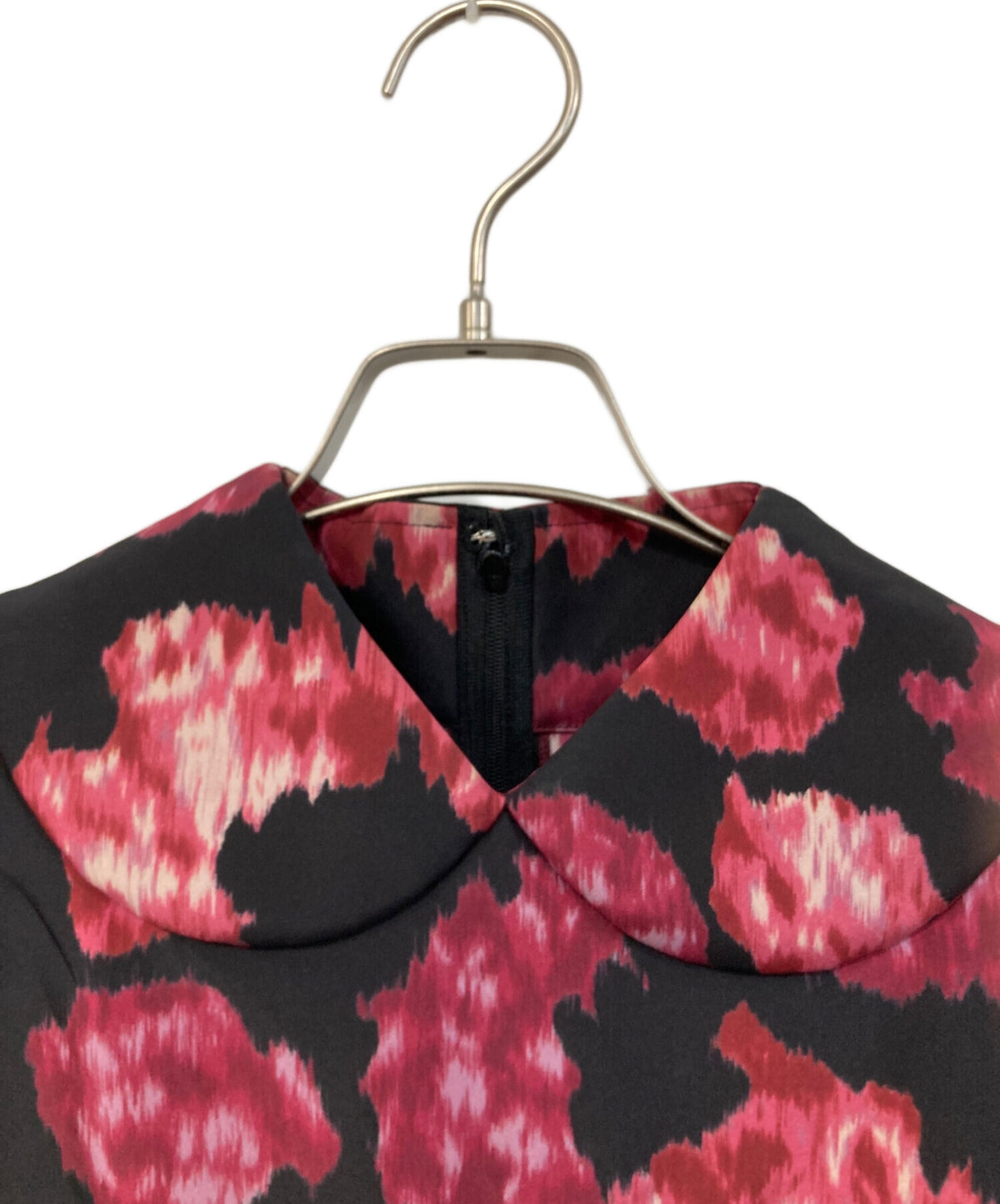 [Pre-owned] COMME des GARCONS All-Over Floral Print Silk Dress GR-O011