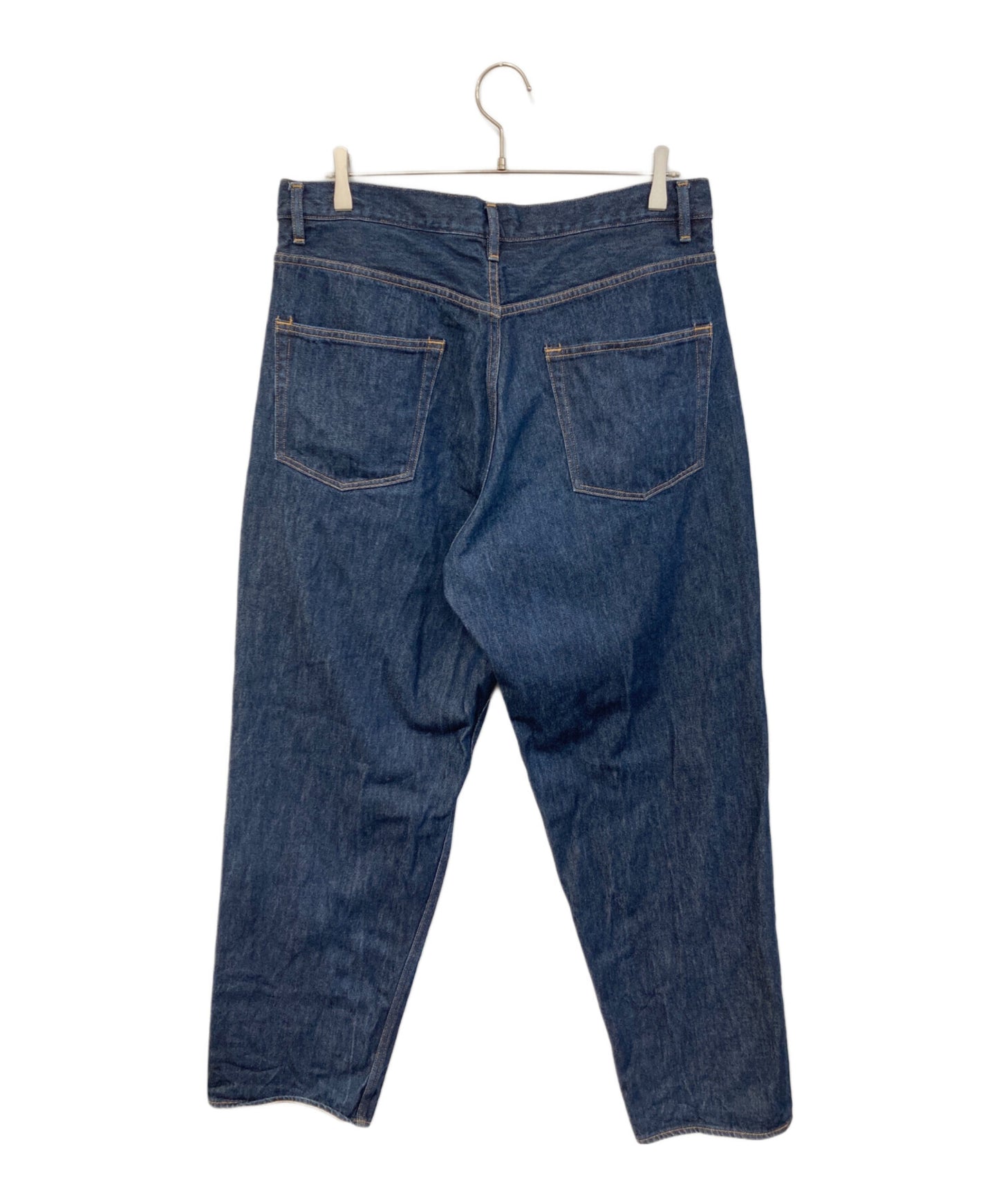 [Pre-owned] AURALEE HARD TWIST DENIM WIDE PANTS A00P03DM