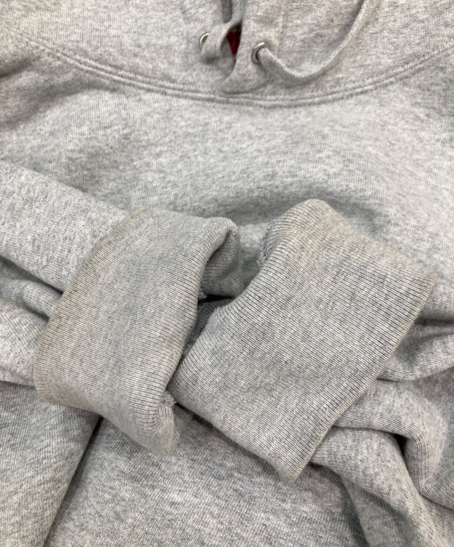 [Pre-owned] SUPREME Satin Appliqué Hooded Sweatshirt