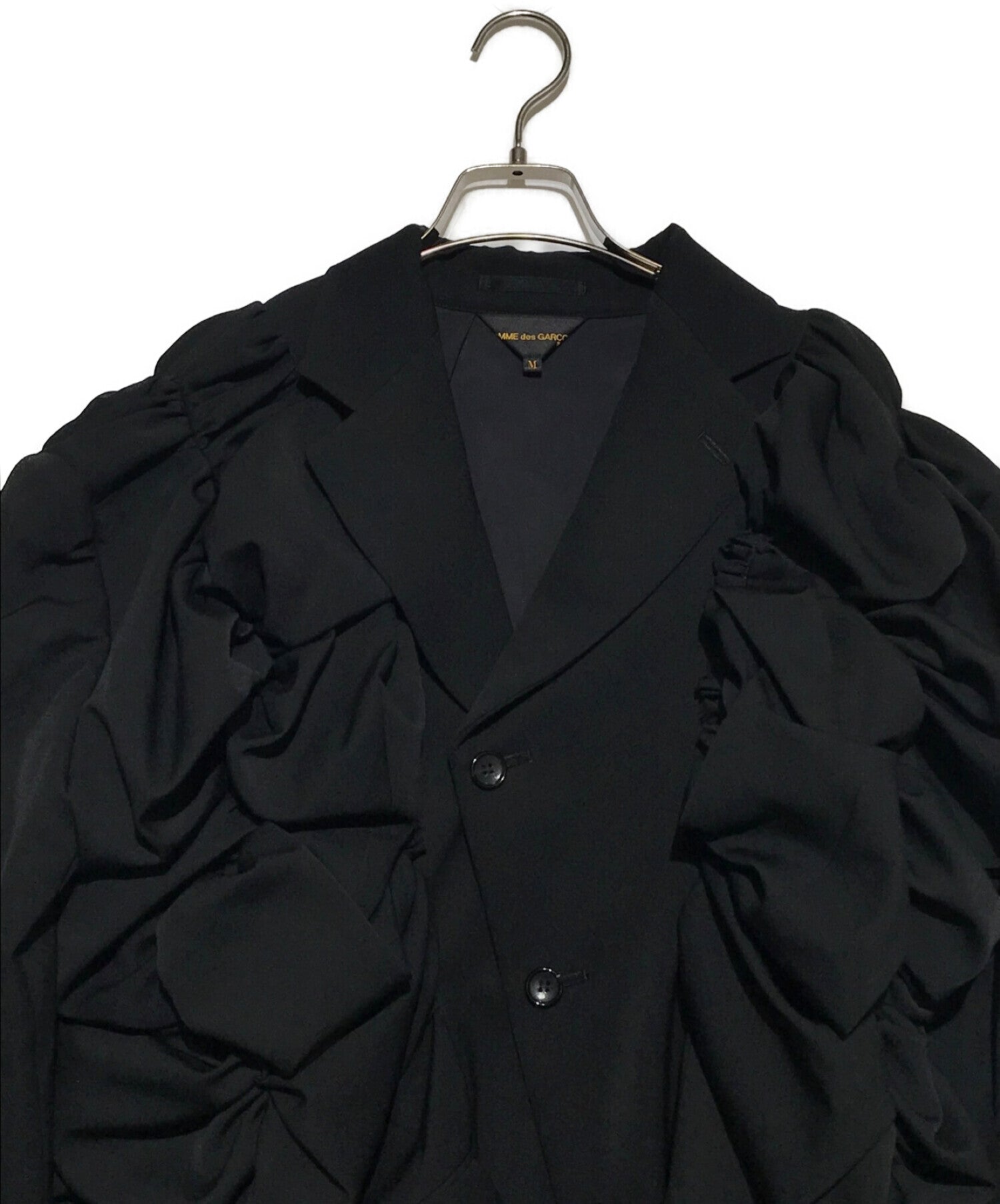 ジャケット COMME DES GARCONS Women Outer RI J004 1 Black Pre-owned] COMME des GARCONS Asynmetrical Jacket GK-J004