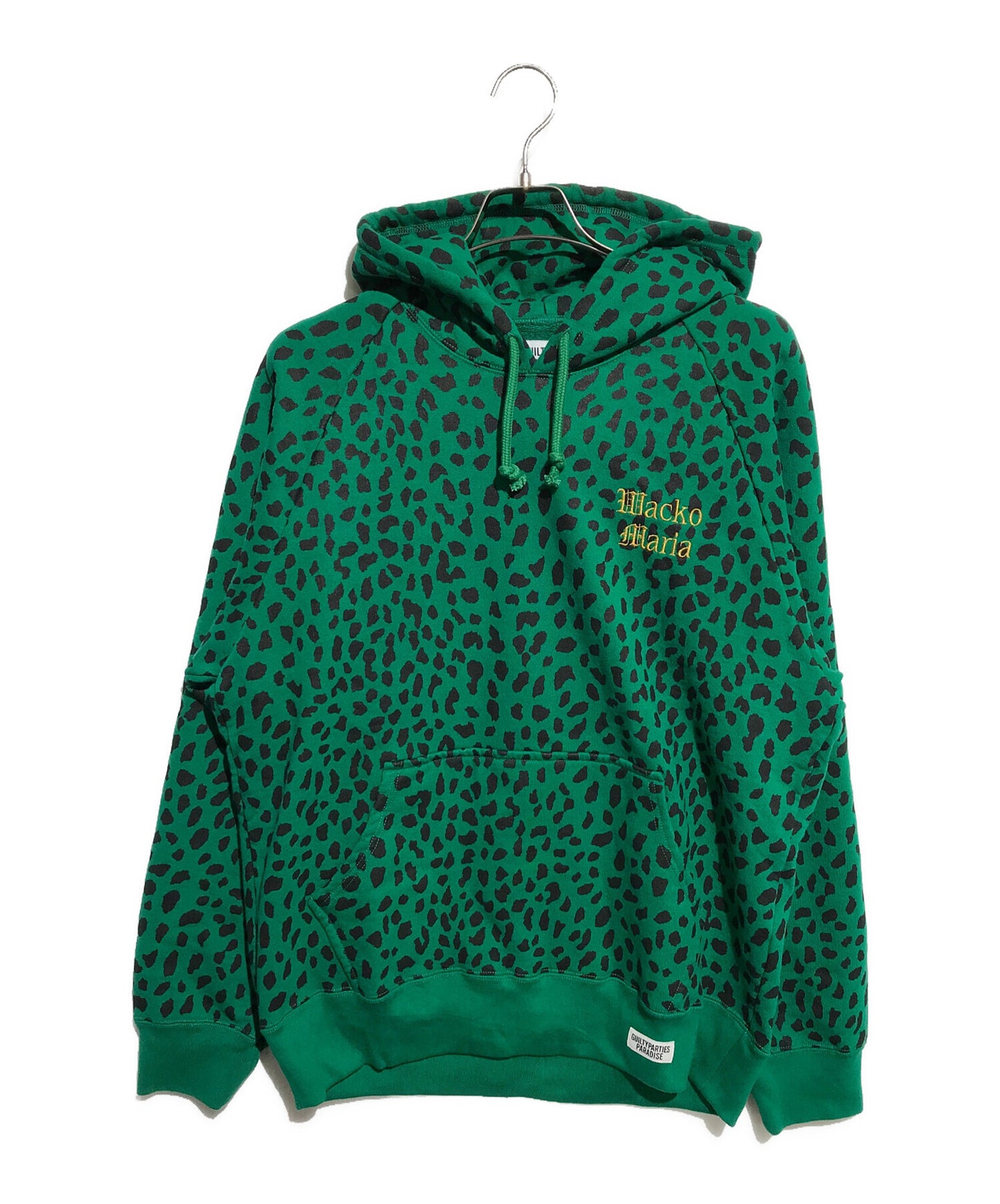 [Pre-owned] WACKO MARIA LEOPARD HOODED SWEAT SHIRT