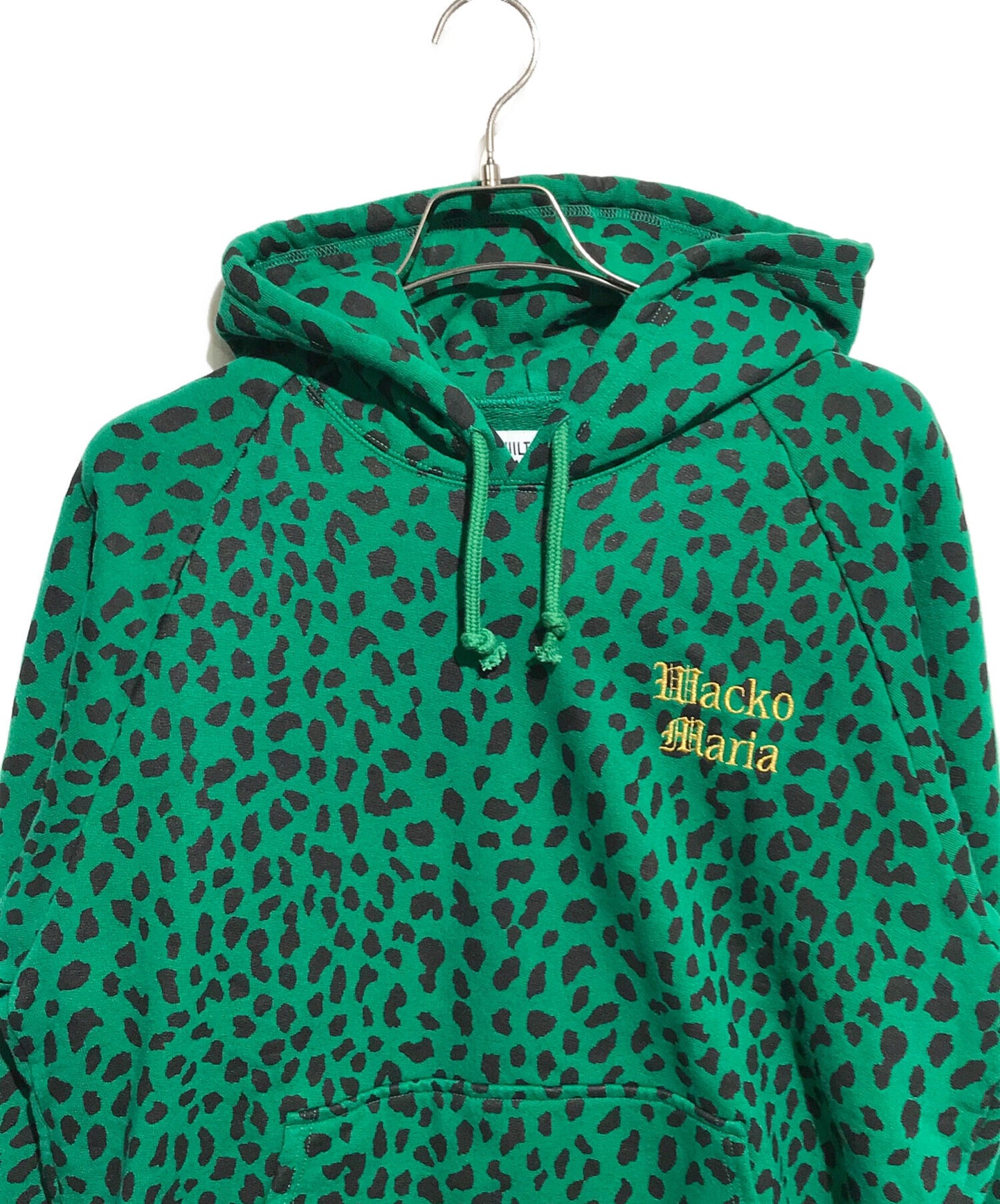 [Pre-owned] WACKO MARIA LEOPARD HOODED SWEAT SHIRT