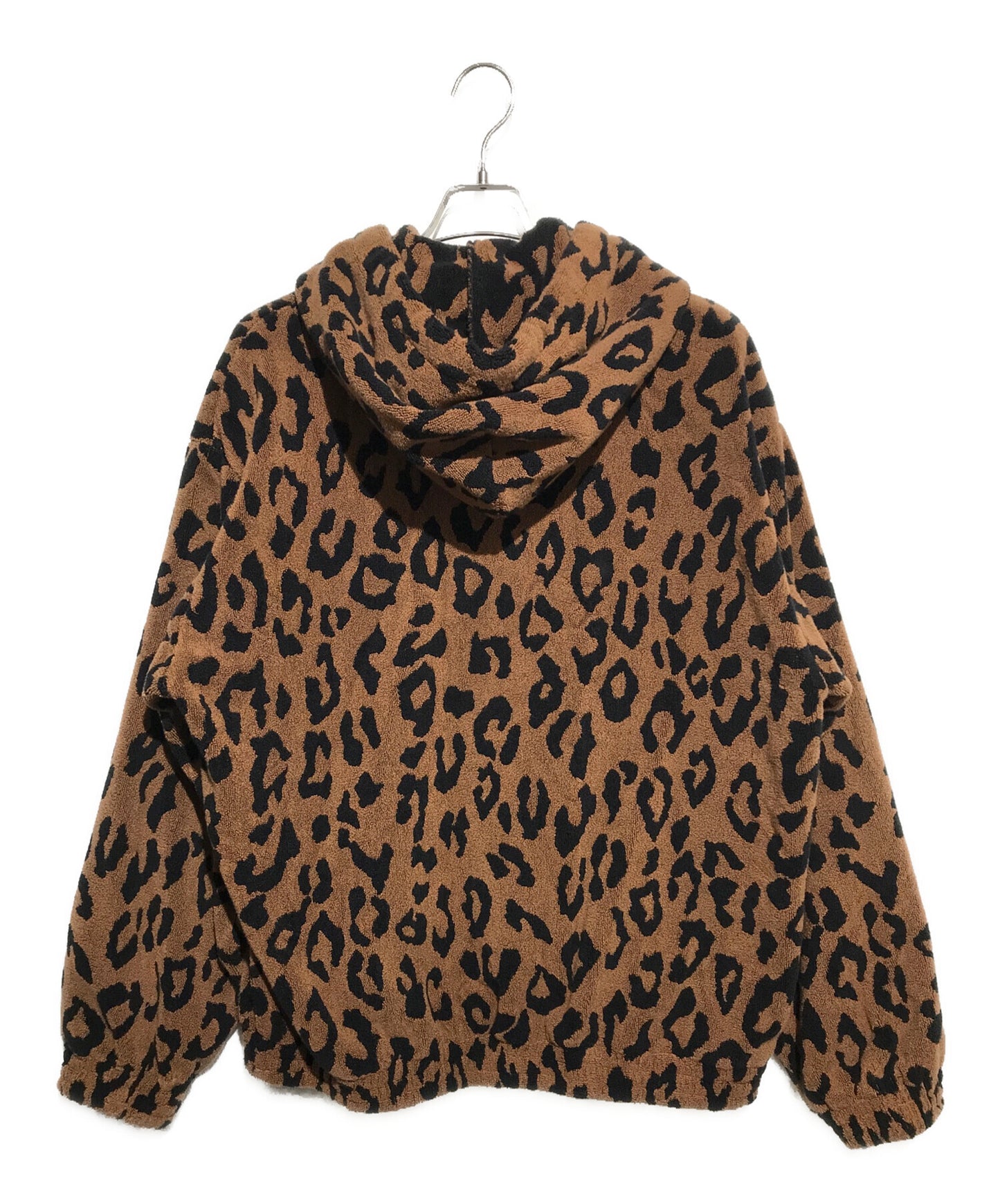 [Pre-owned] WACKO MARIA LEOPARD ZIP HOODED JACKET