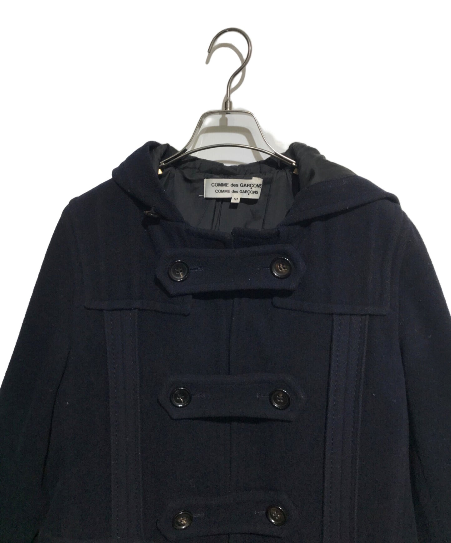 [Pre-owned] COMME des GARCONS COMME des GARCONS Melton Hooded Coat RP-C009