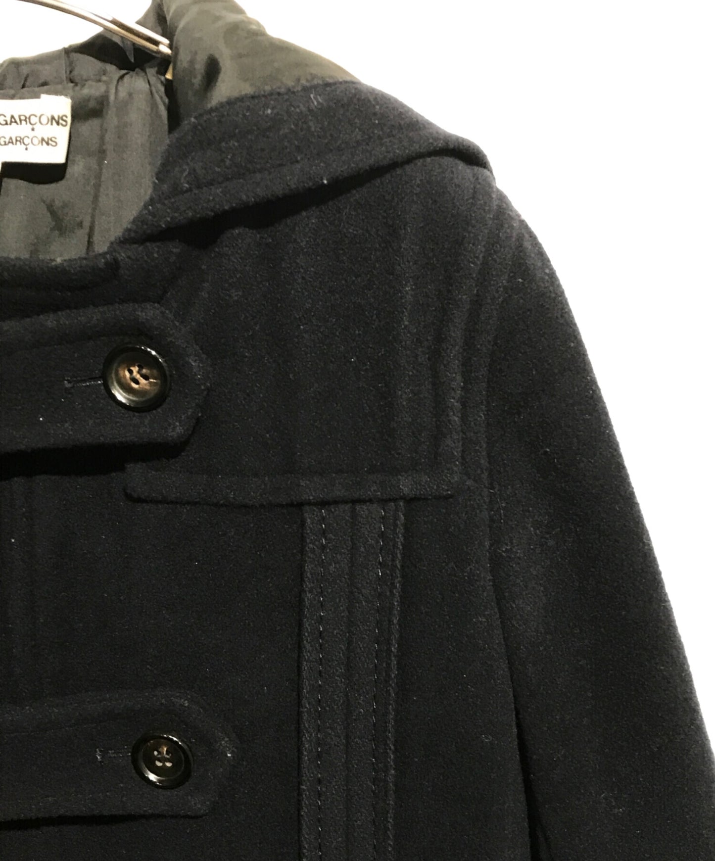 [Pre-owned] COMME des GARCONS COMME des GARCONS Melton Hooded Coat RP-C009