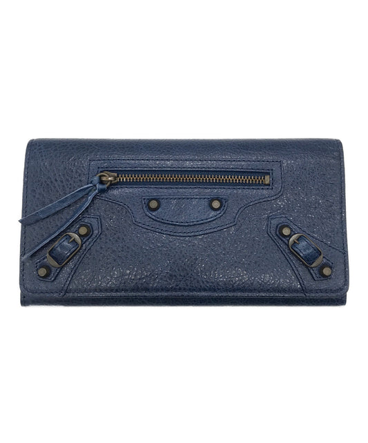 [Pre-owned] BALENCIAGA Classic Money Long Wallet 163471