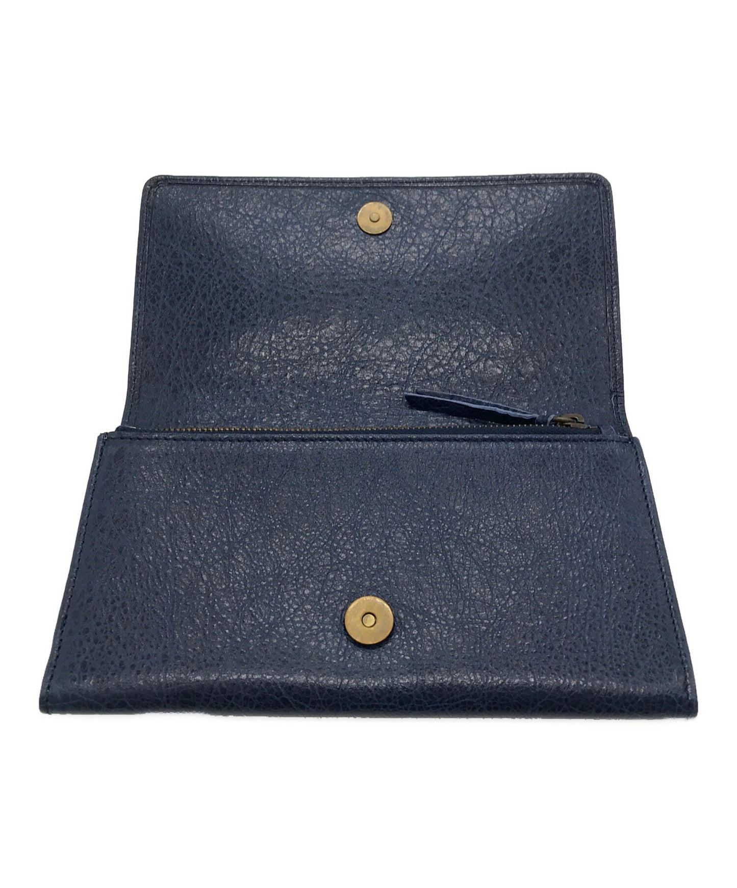 [Pre-owned] BALENCIAGA Classic Money Long Wallet 163471