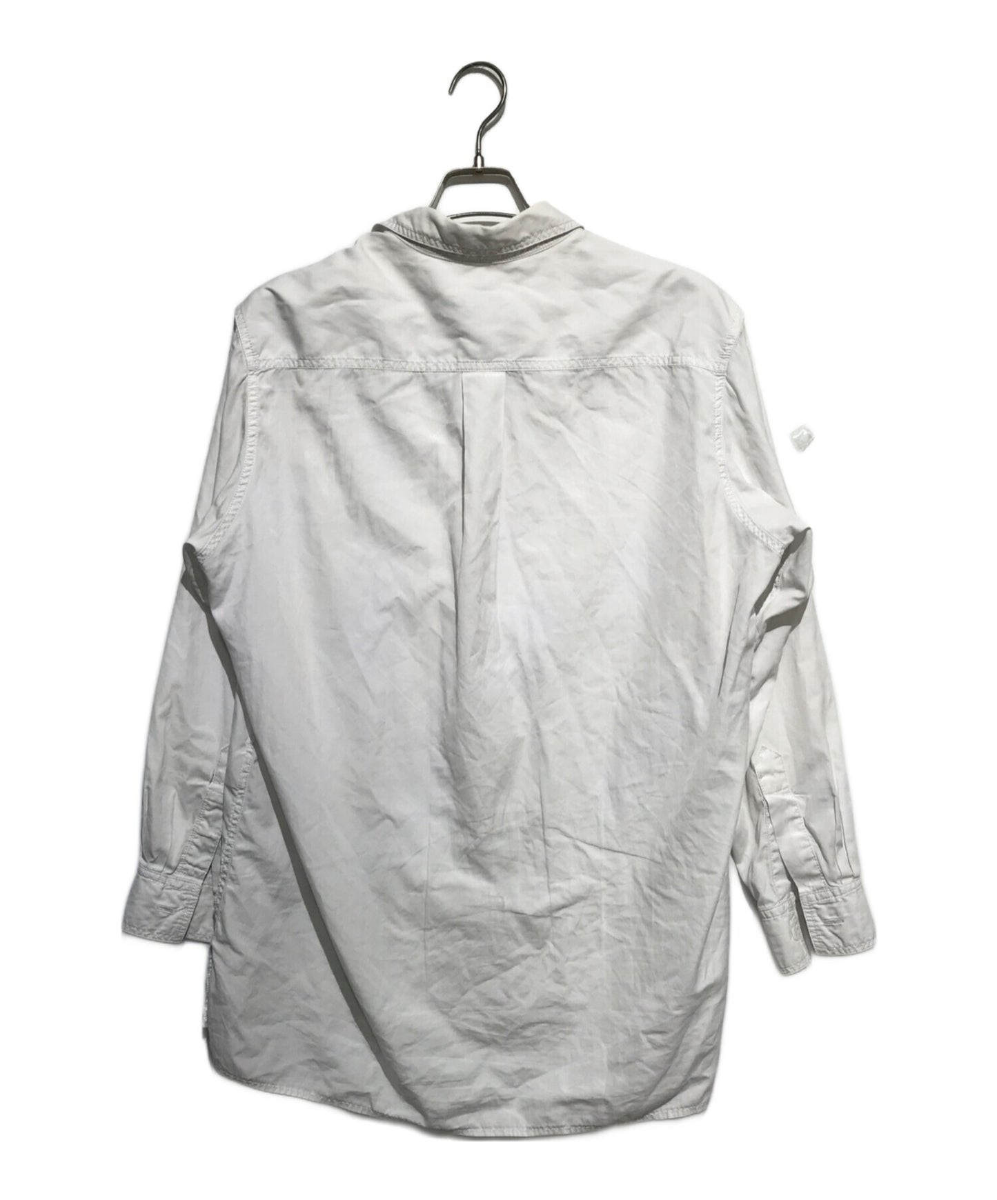 [Pre-owned] Yohji Yamamoto pour homme Ring-stitched broadcloth stand collar shirt HH-B02-001