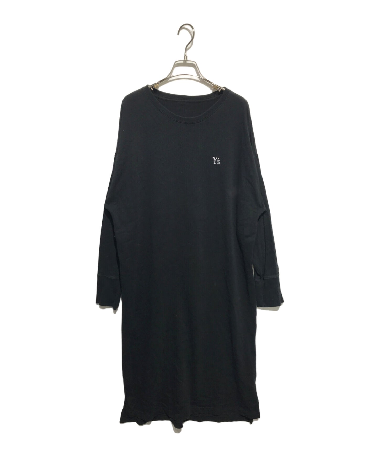 [Pre-owned] Y's Point Logo Embroidery Sweat Tunic YP-T47-577