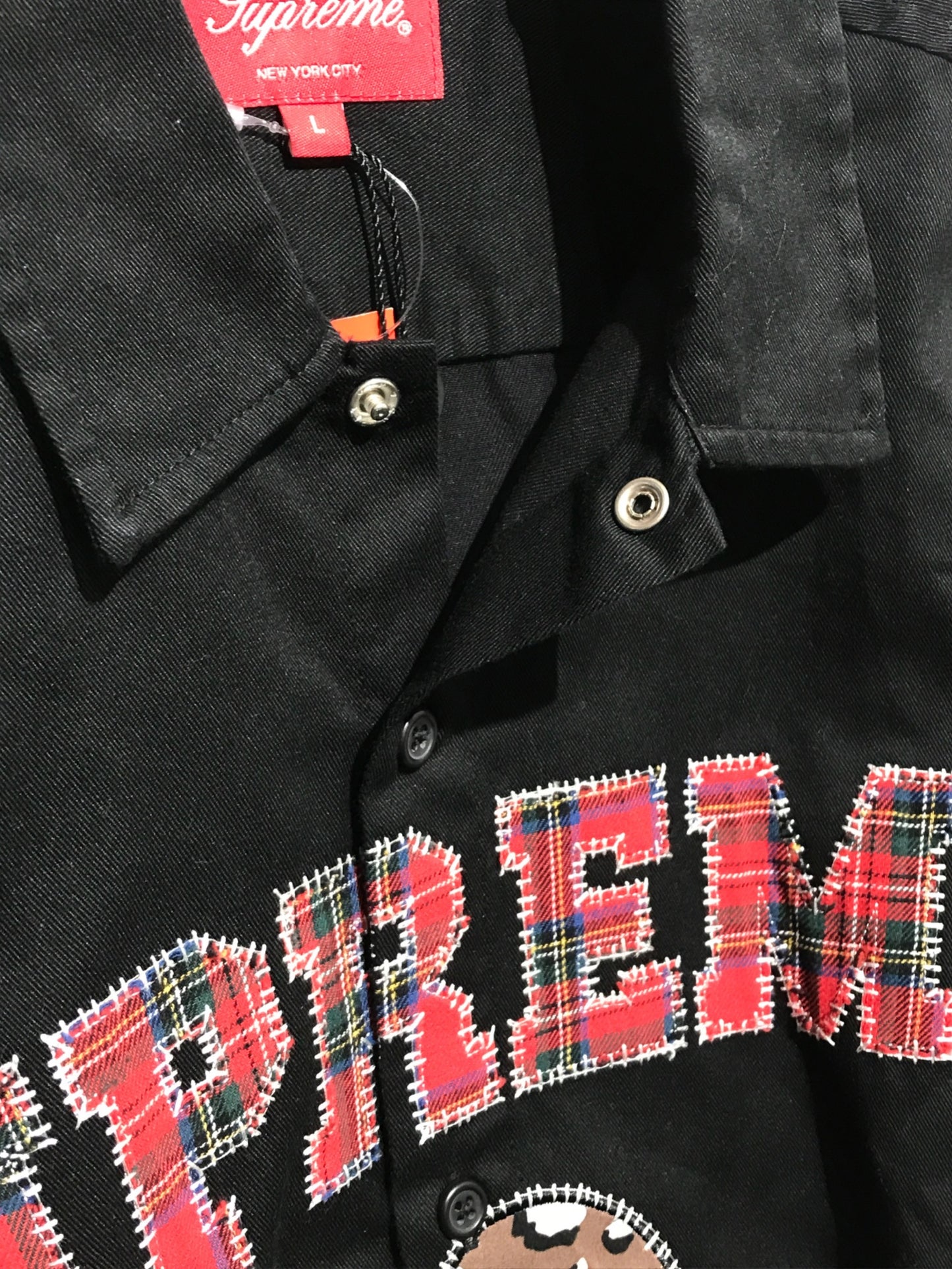 [Pre-owned] SUPREME Bunnies S/S Work Shirt