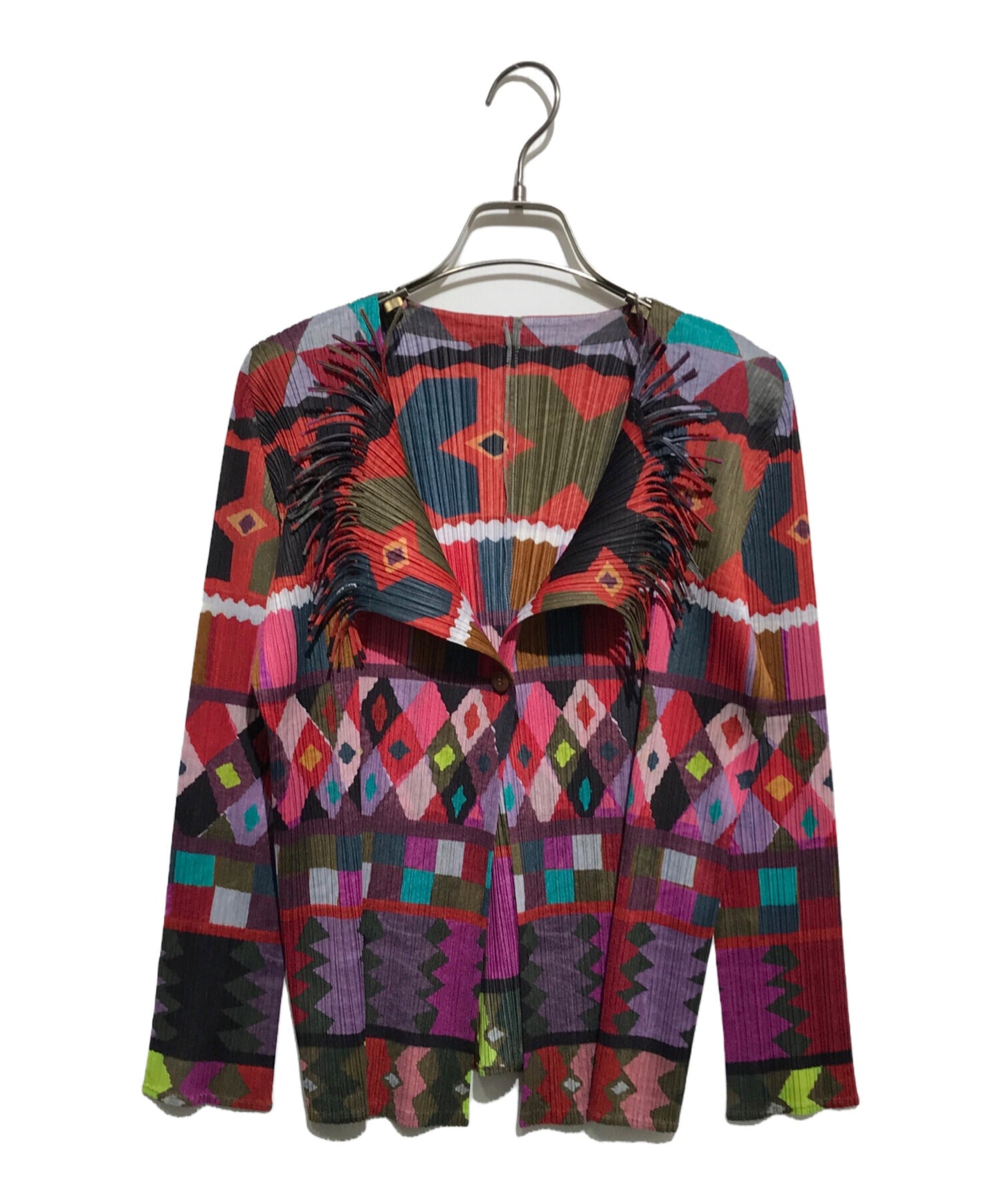 [Pre-owned] PLEATS PLEASE pleated cardigan PP93-J0556